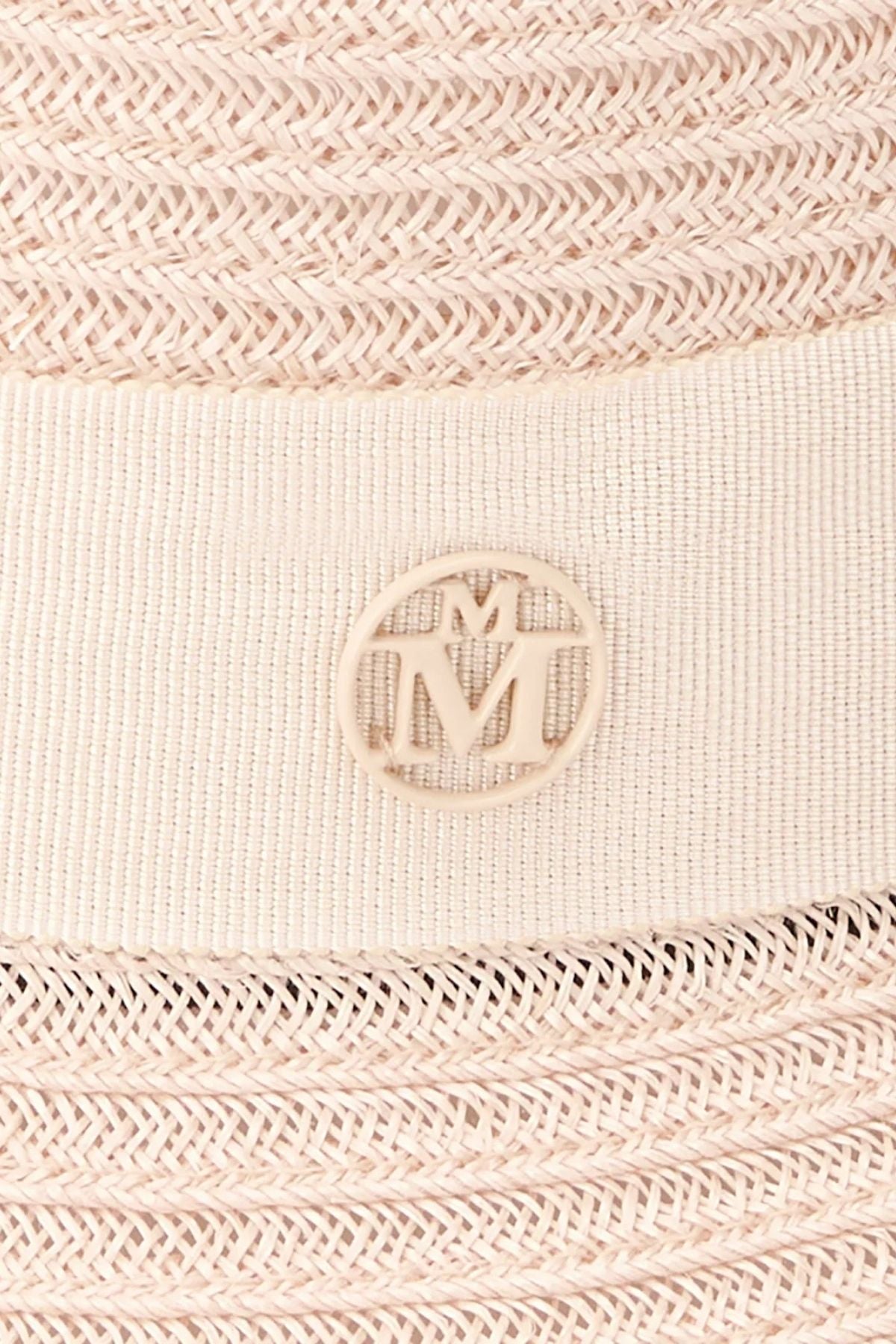Maison Michel Virginie Straw - Beige Blush