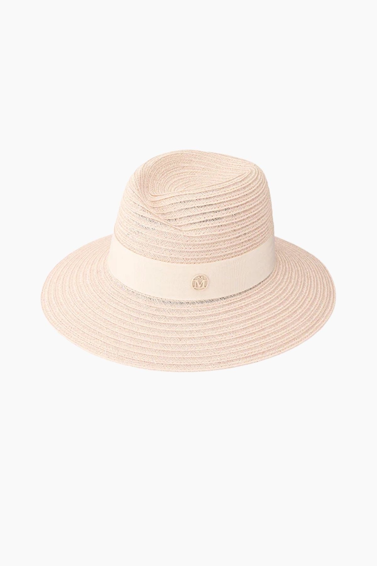 Maison Michel Virginie Straw - Beige Blush