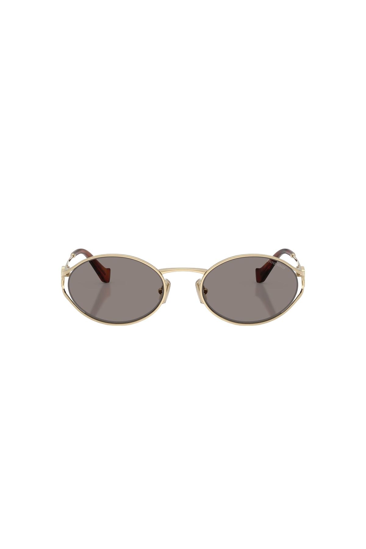 Miu Miu Sunglasses - Pale Gold/ Dark Grey