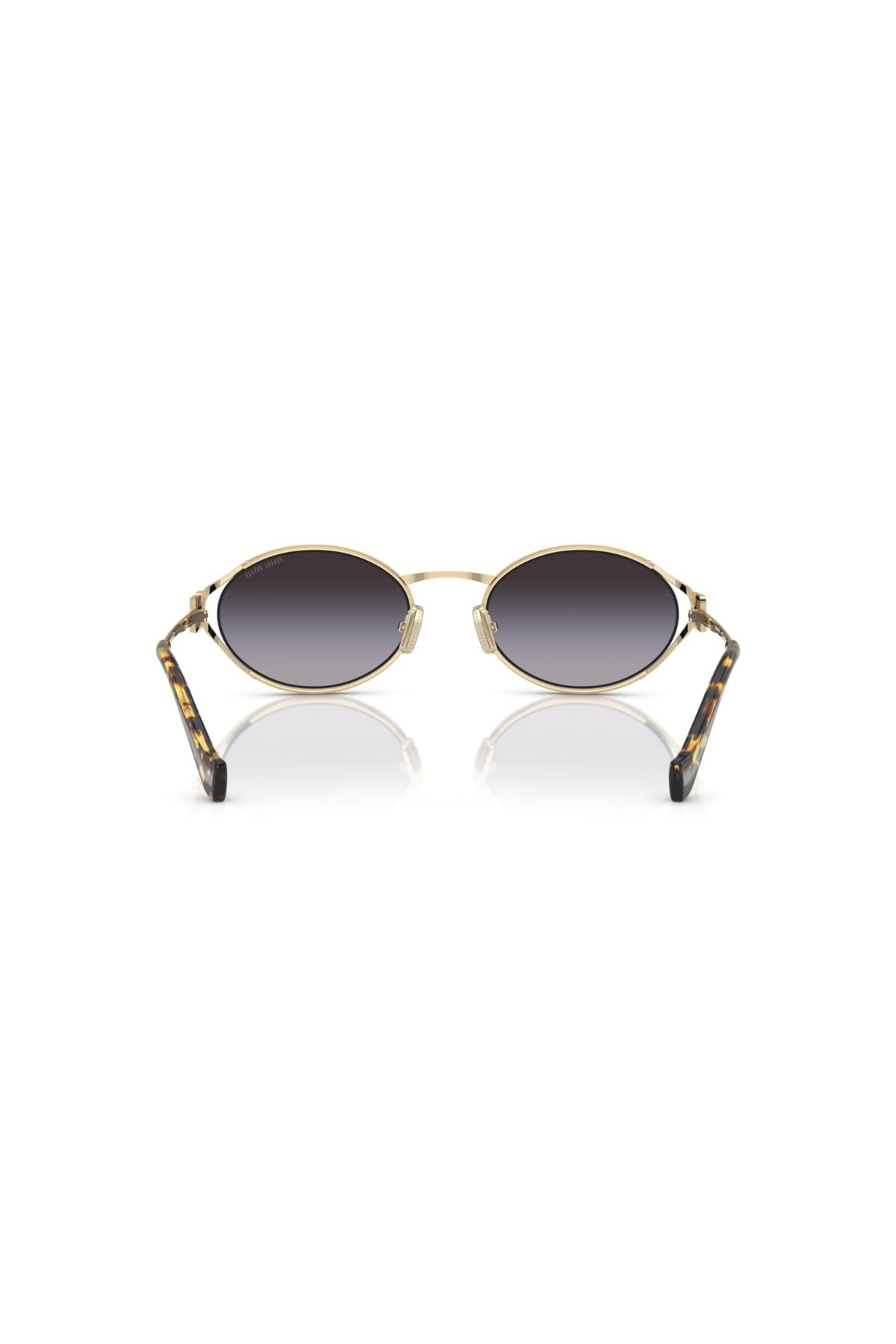 Miu Miu Sunglasses Pale Gold/ Grey Gradient