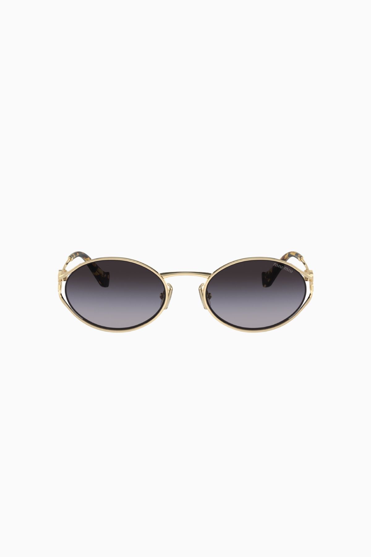 Miu Miu Sunglasses Pale Gold/ Grey Gradient