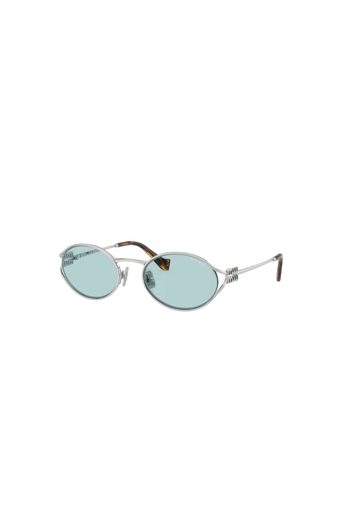 Miu Miu Sunglasses - Silver/ Light Blue