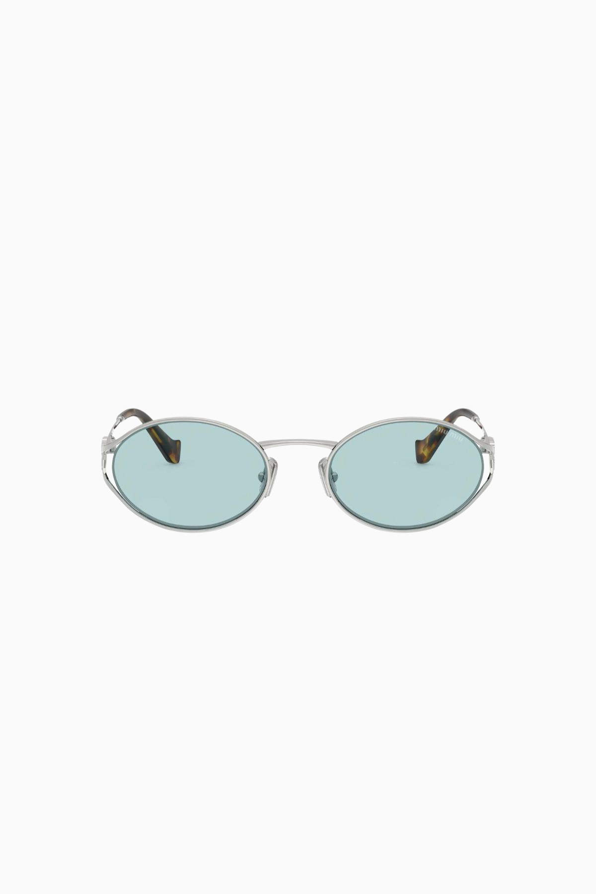 Miu Miu Sunglasses - Silver/ Light Blue
