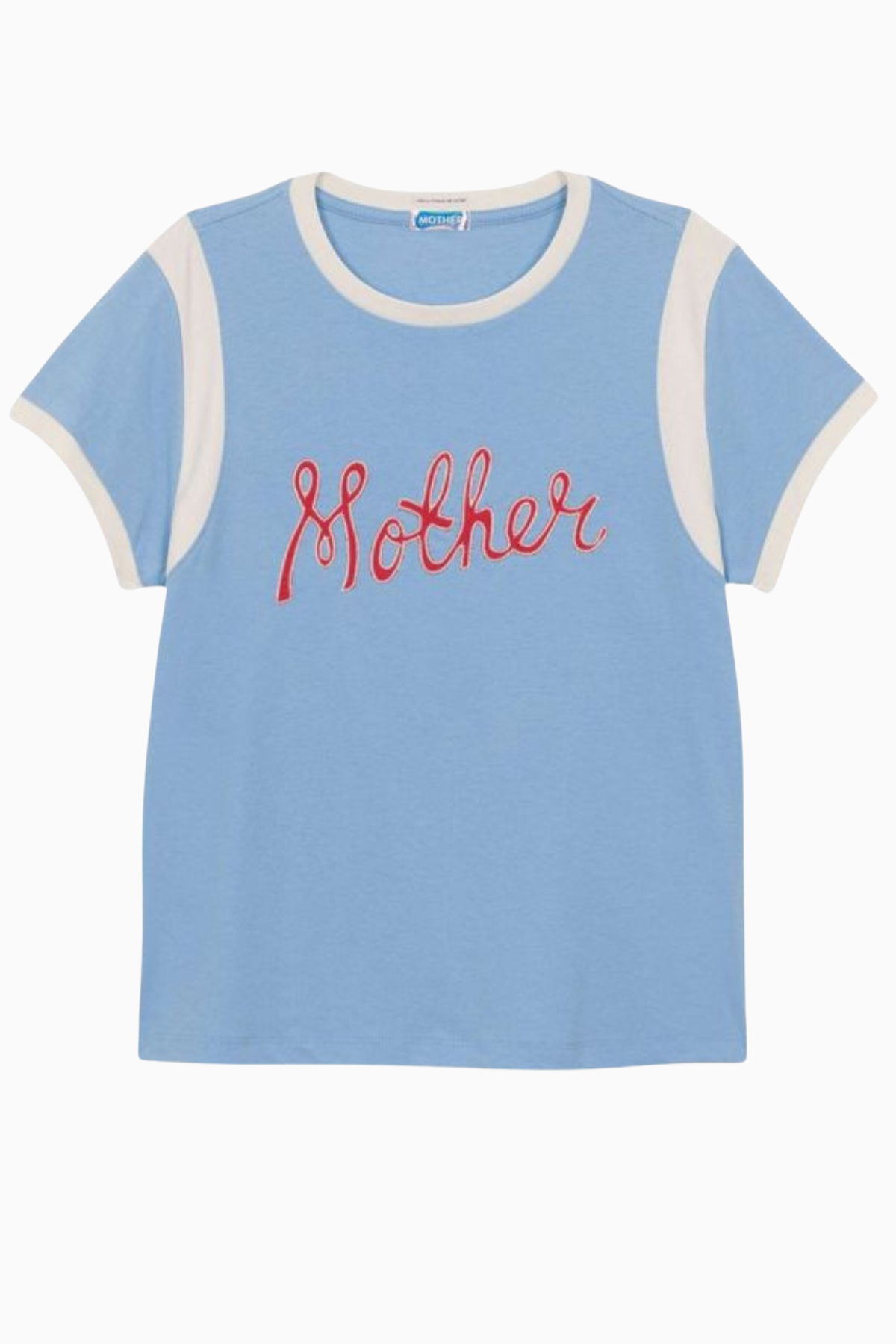 Mother The Boxy Goodie Inset - Mother Script Blue Bell