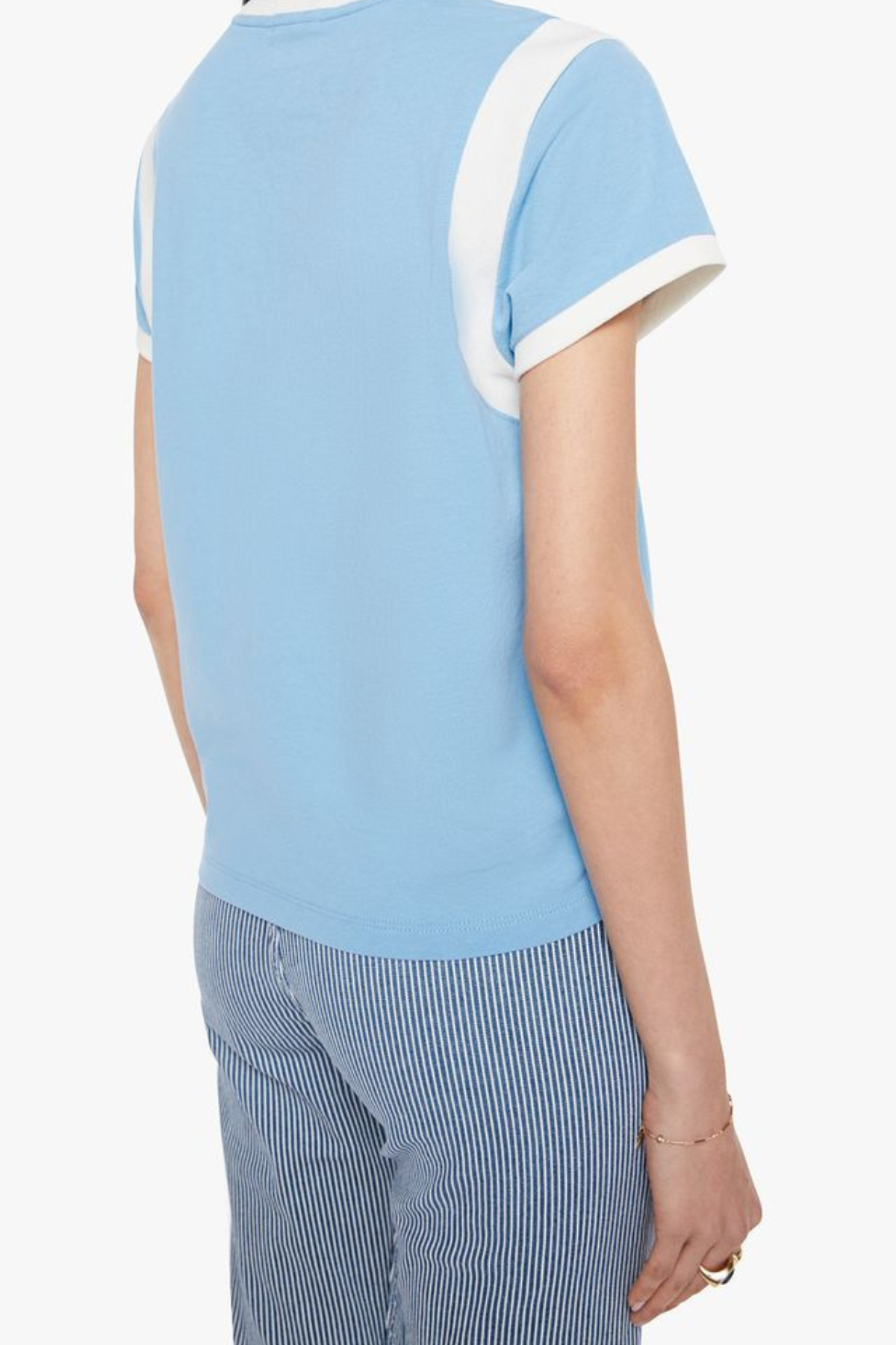 Mother The Boxy Goodie Inset - Mother Script Blue Bell