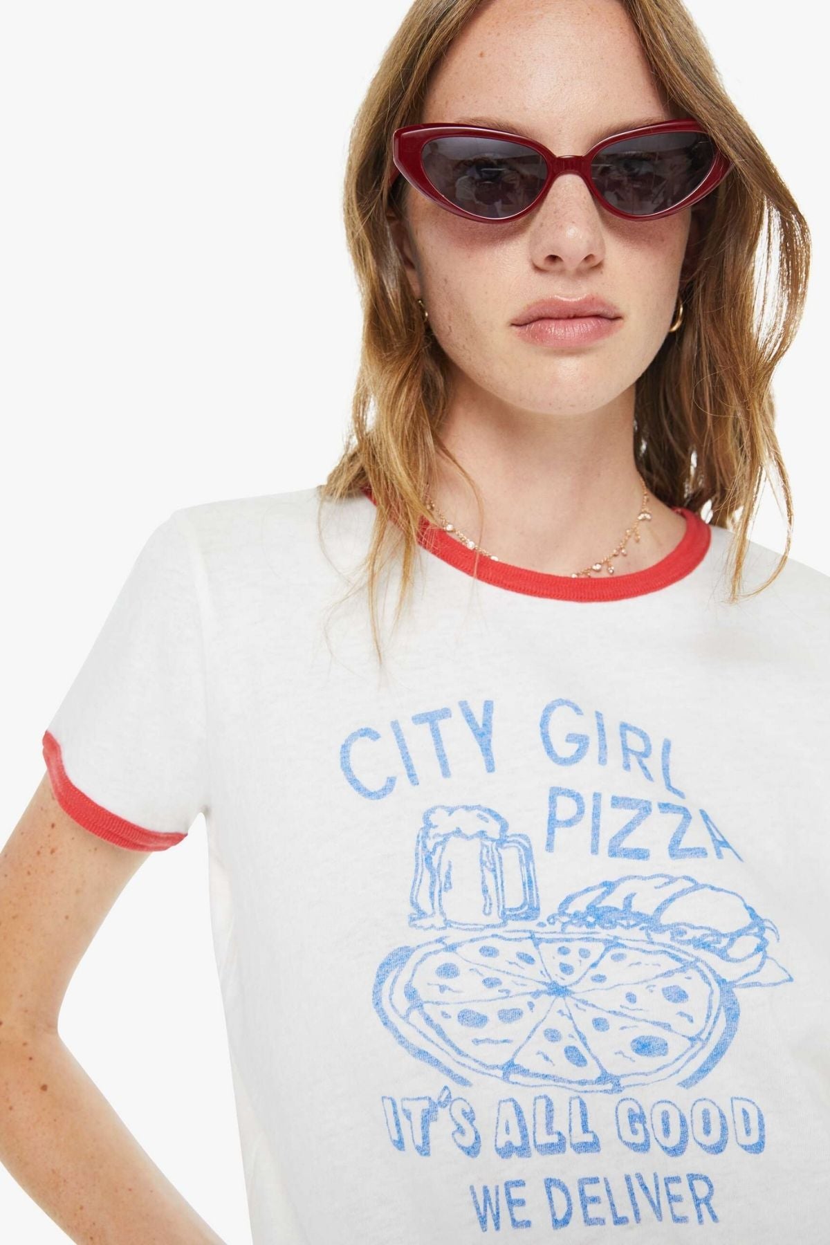 Mother The Lil' Goodie Ringer - City Girl Pizza