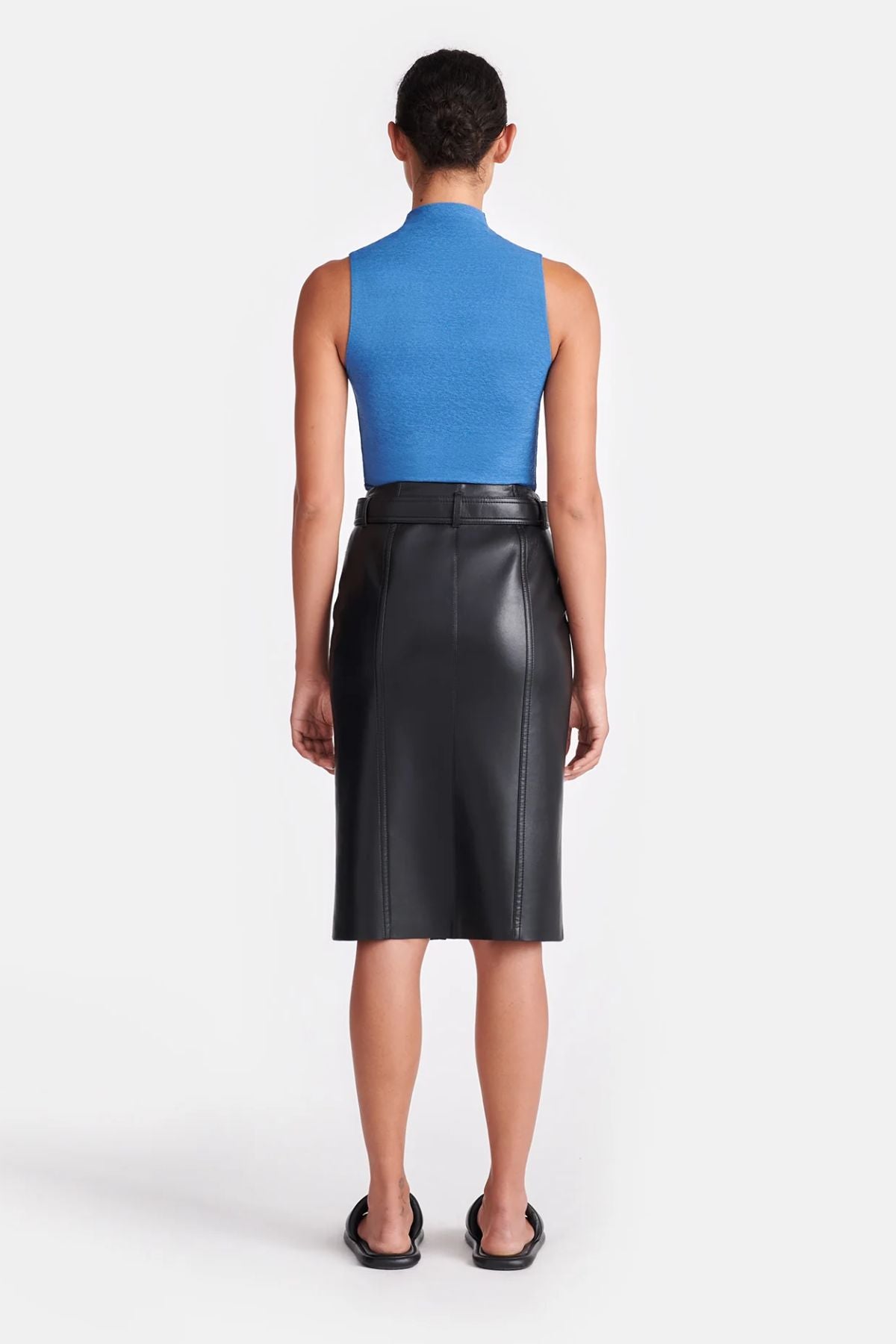 Nanushka Annyka Top - Blue – GRACE Melbourne