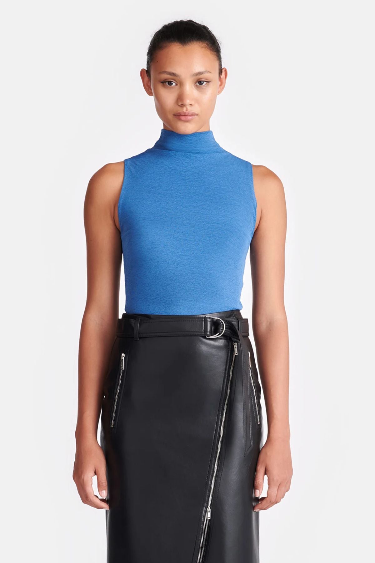 Nanushka Annyka Top - Blue – GRACE Melbourne