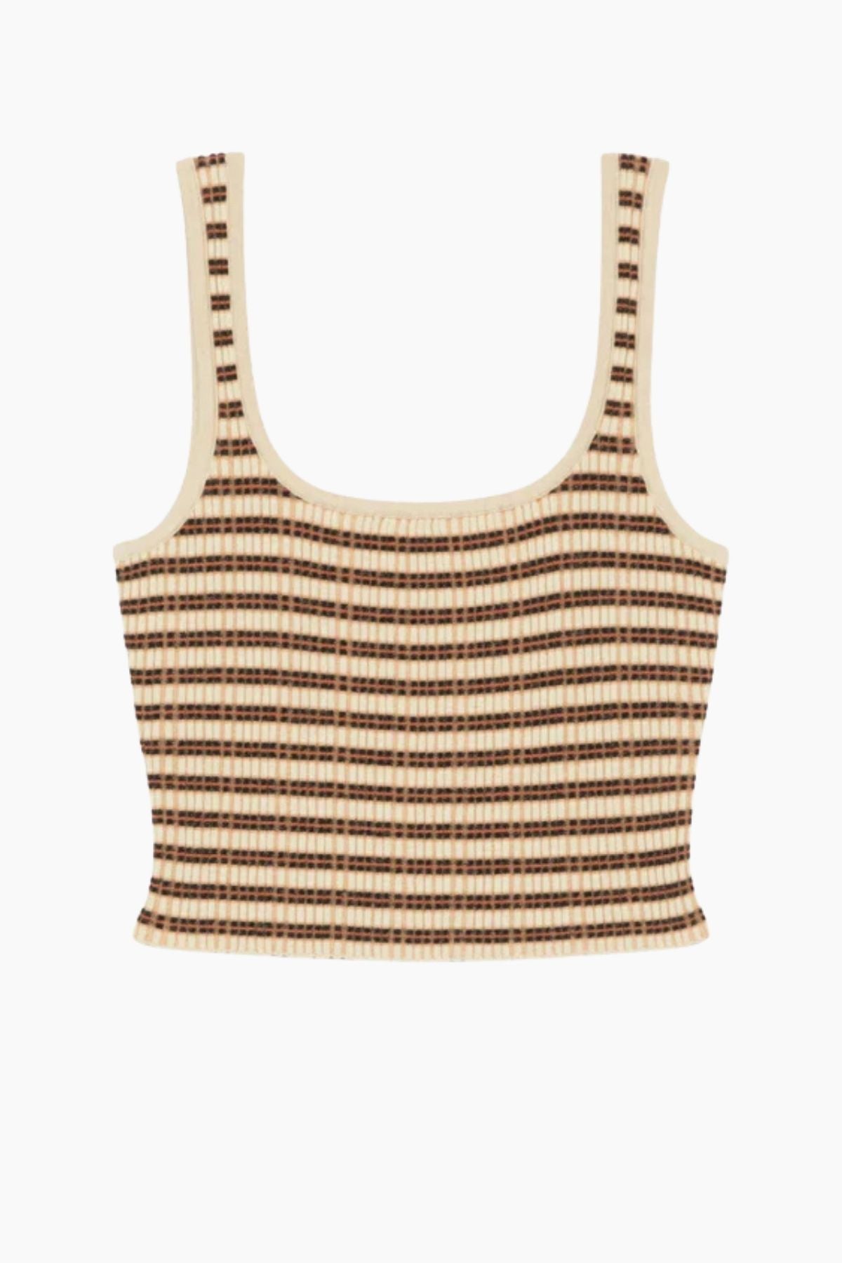 Nanushka Delfine Tank Top - Multicolour Stripe