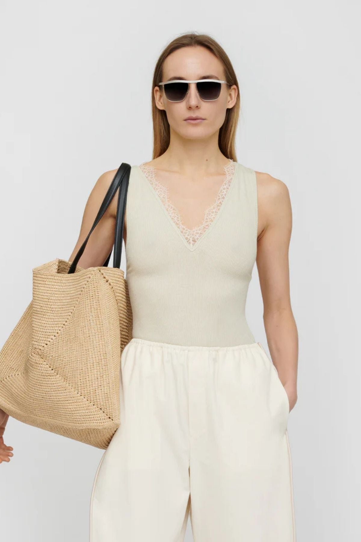 Nanushka Siara Tank - Tofu