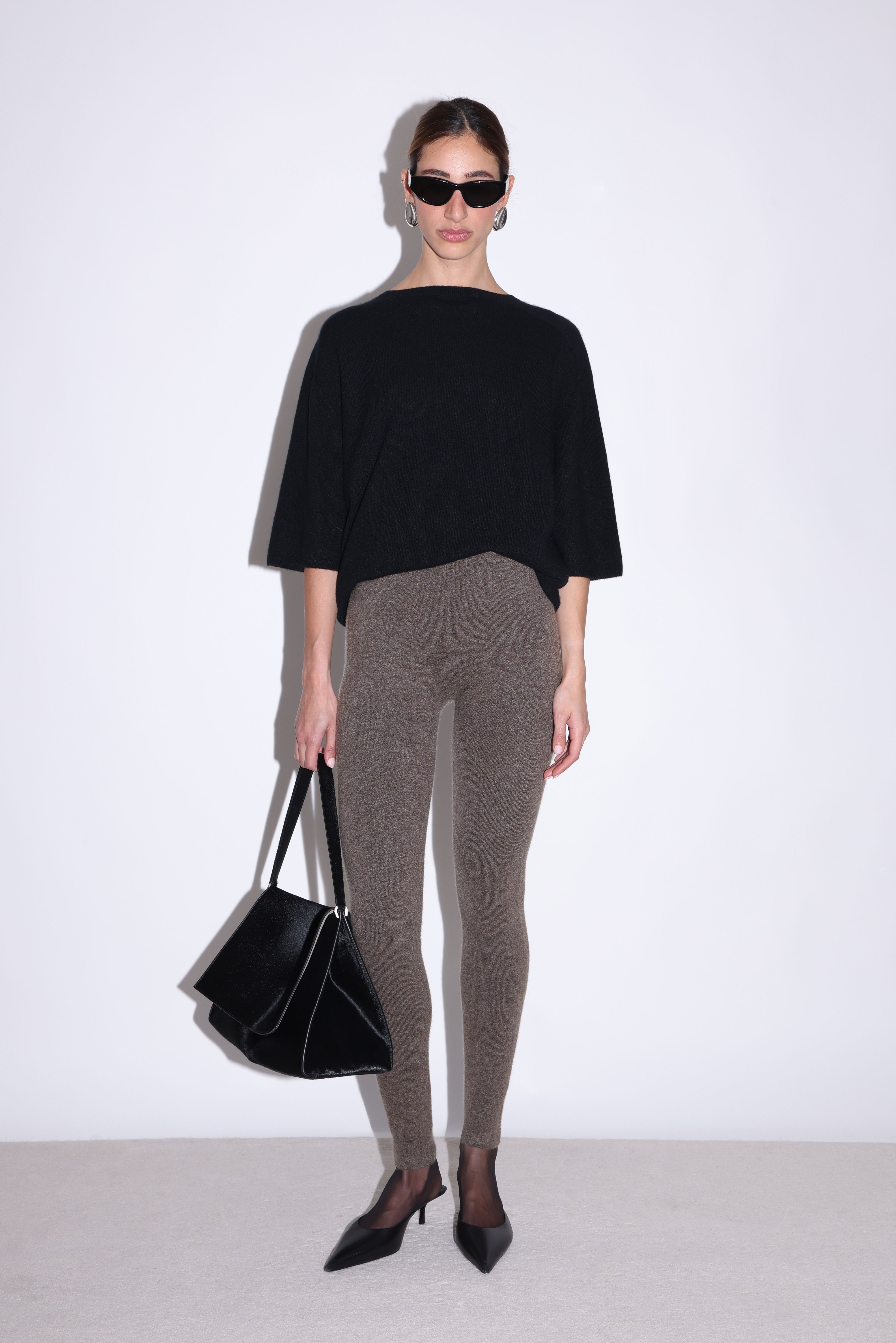Nour Hammour Calder Leggings - Mink