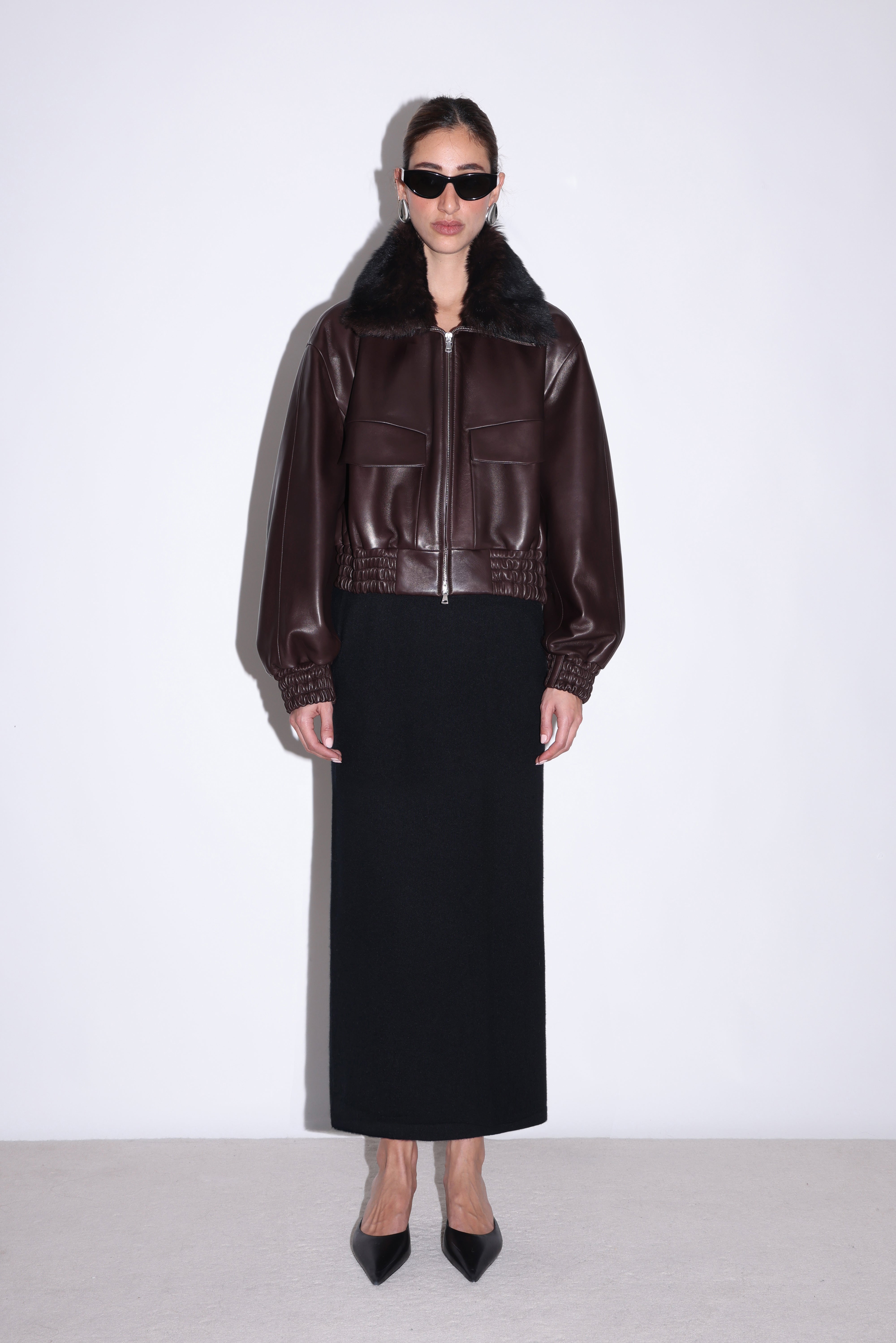 Nour Hammour Ellery Jacket - Brown