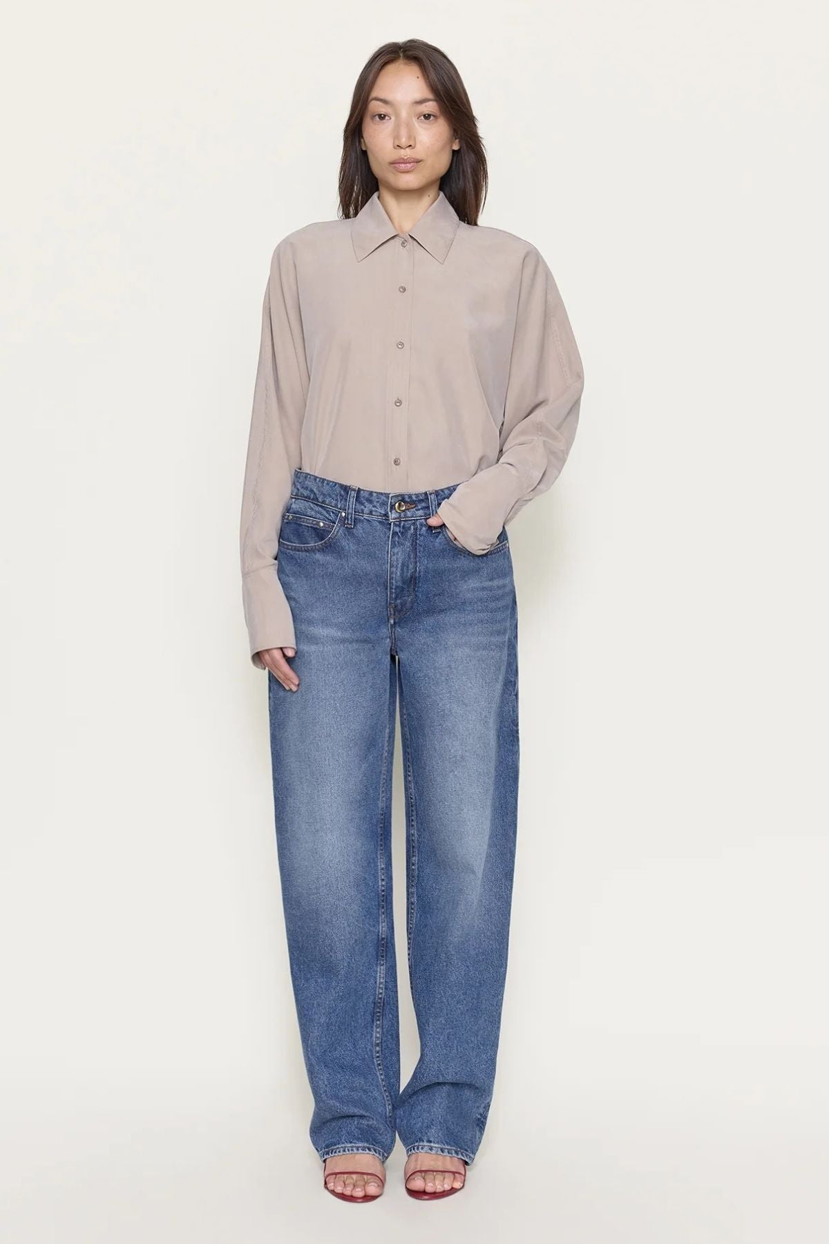 OSSOU Rider Jean - Cloud Wash