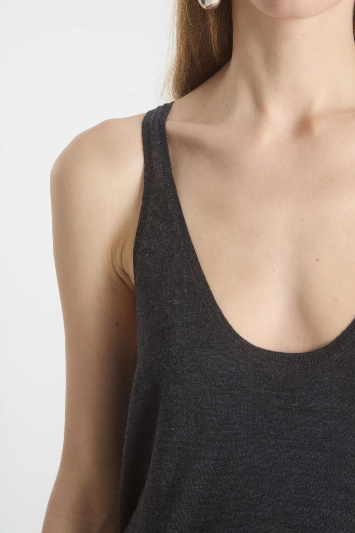 Petar Petrov Real Life Knitted Top - Graphite