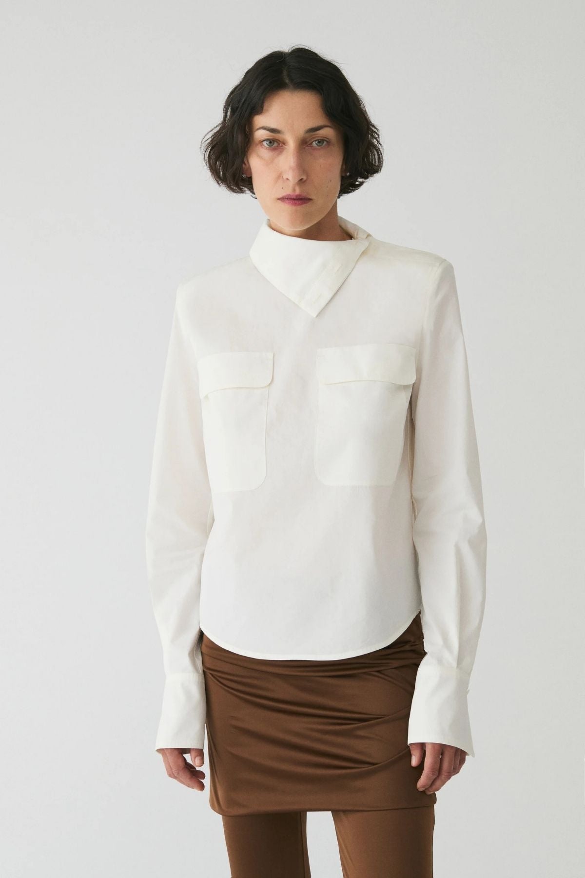 Petar Petrov White Noise Shirt - White