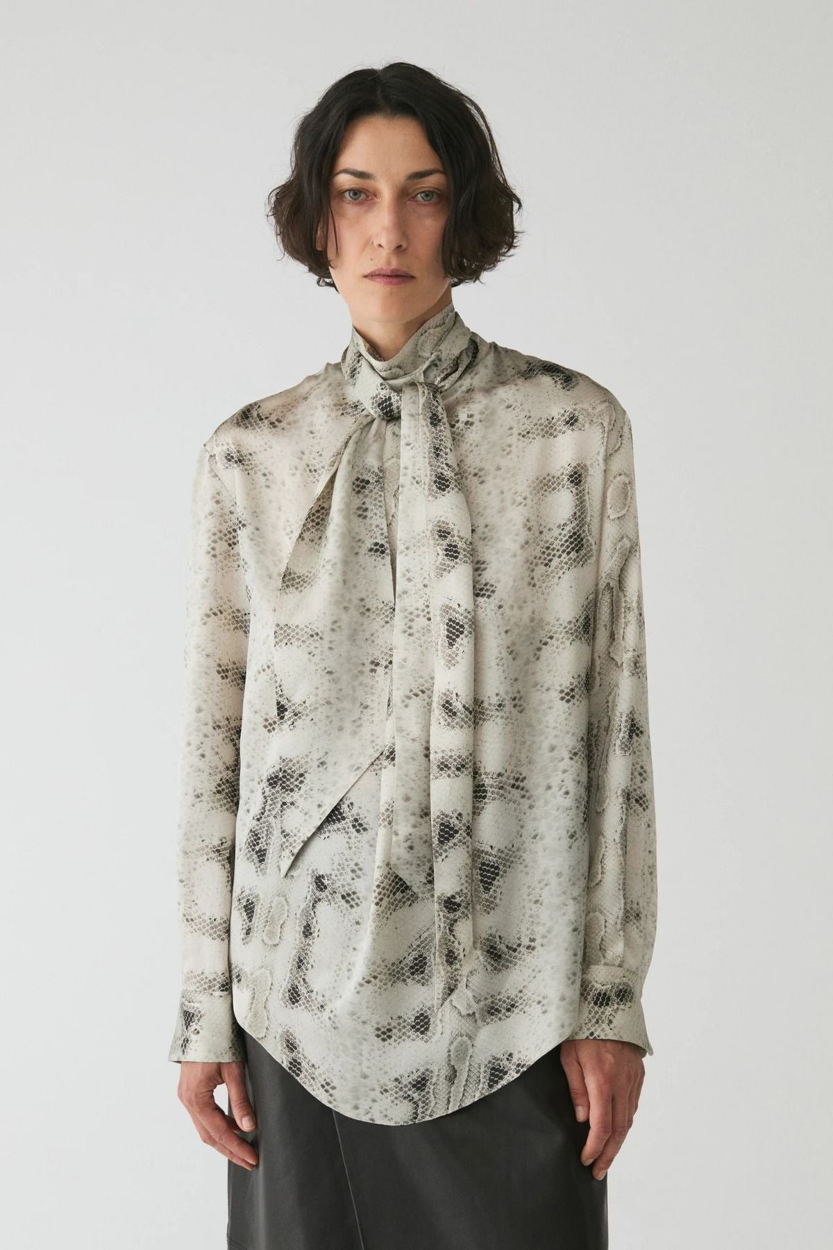 Petar Petrov Wild Grace Blouse - Arctic Snake
