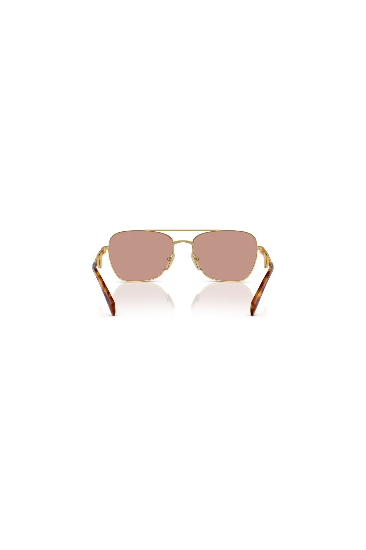 Prada Aviator Sunglasses - Gold/ Violet