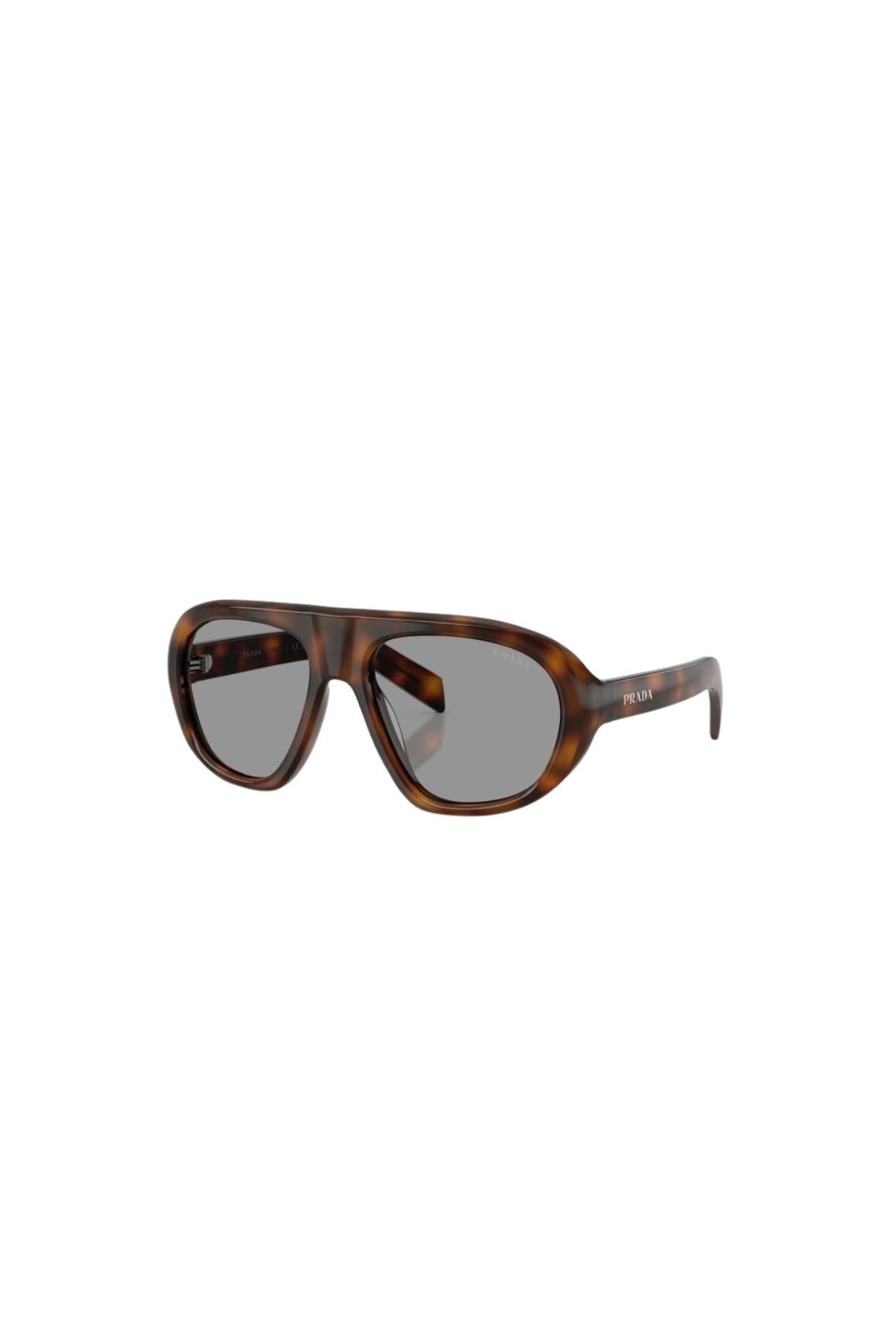 New PRADA Sunglasses Brown Juniper Tortoise Grey Lens Women\'s Prada - PRB16SF Sunglasses in Juniper Tortoise  main image 4