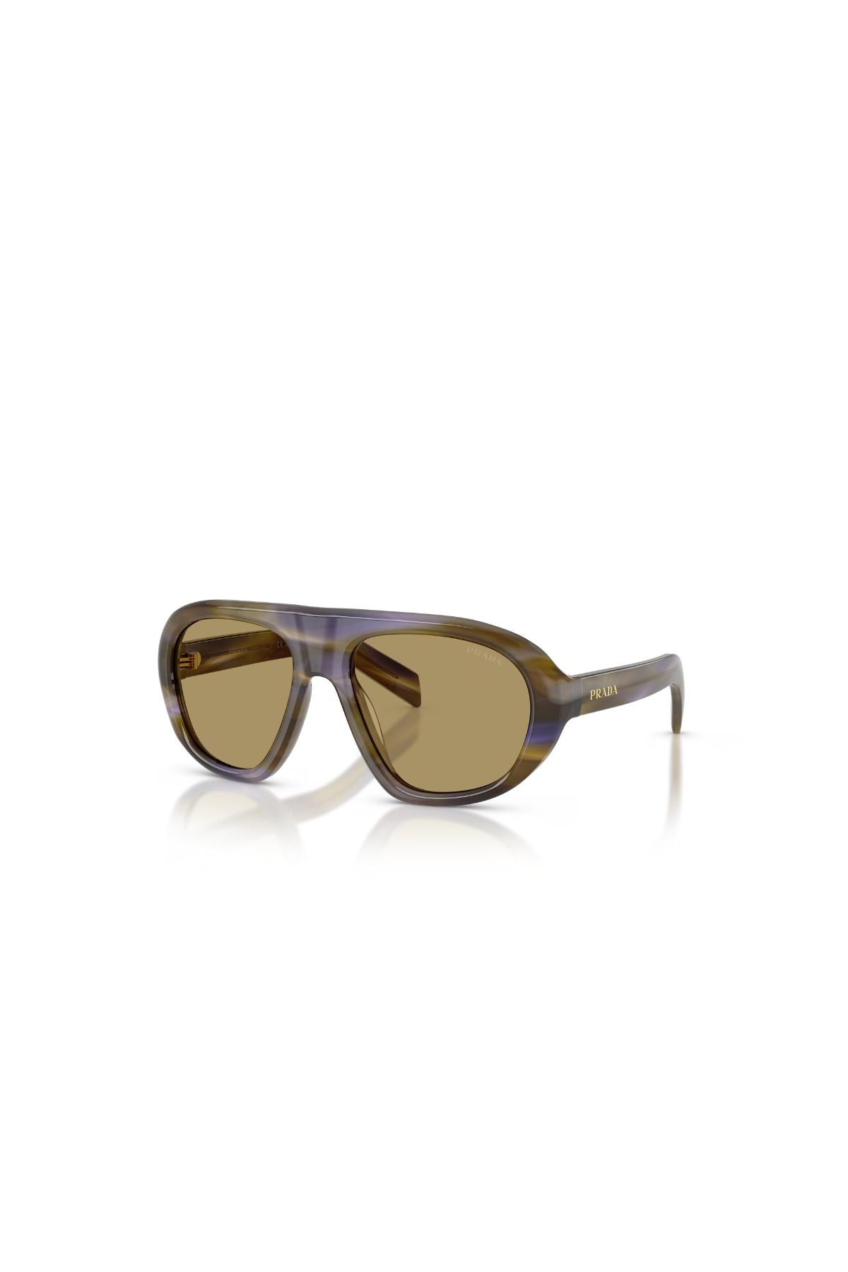 Prada Sunglasses - Striped Laguna/ Green Olive