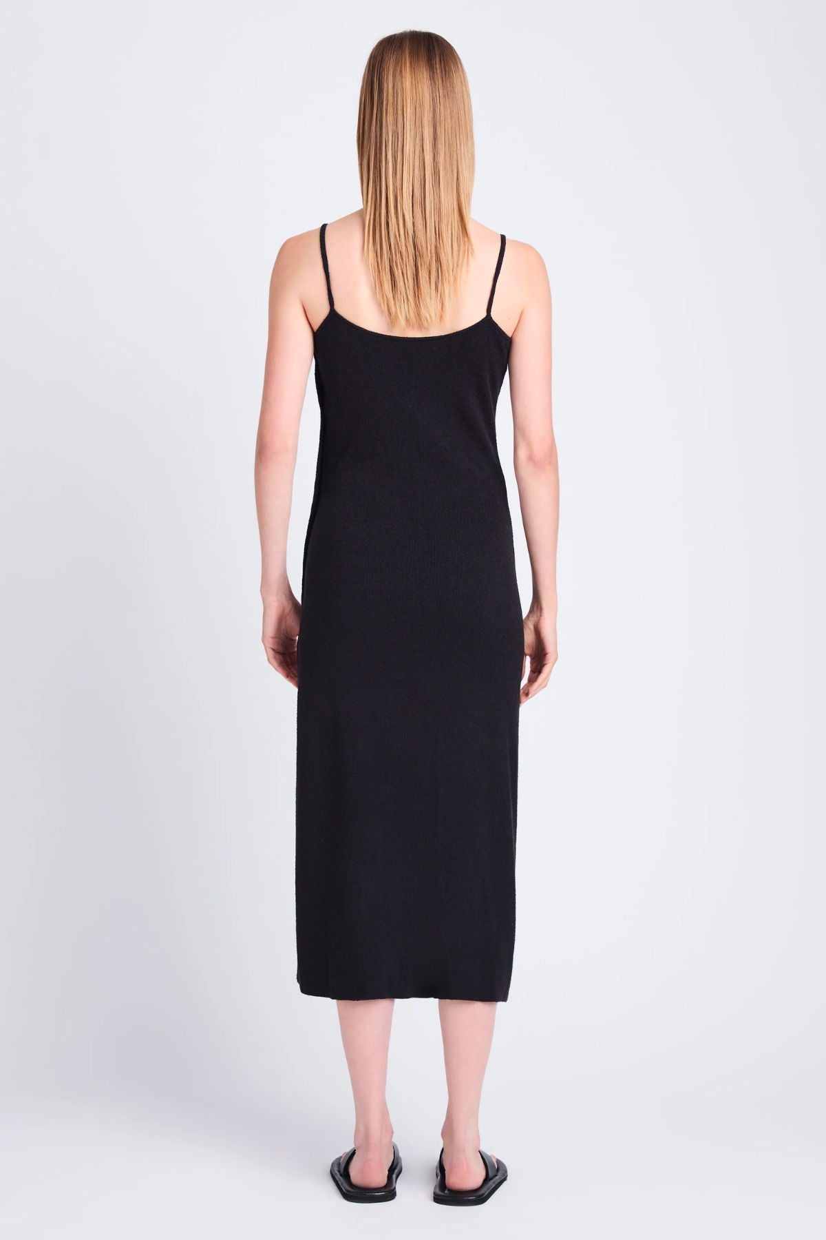 Proenza Schouler White Label Astrid Boucle Dress - Black