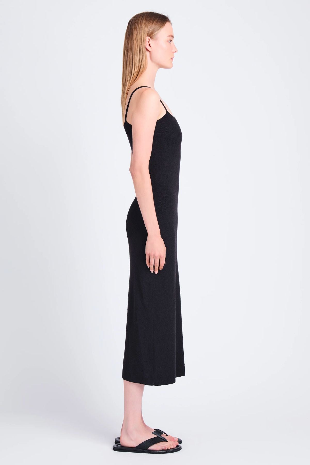 Proenza Schouler White Label Astrid Boucle Dress - Black