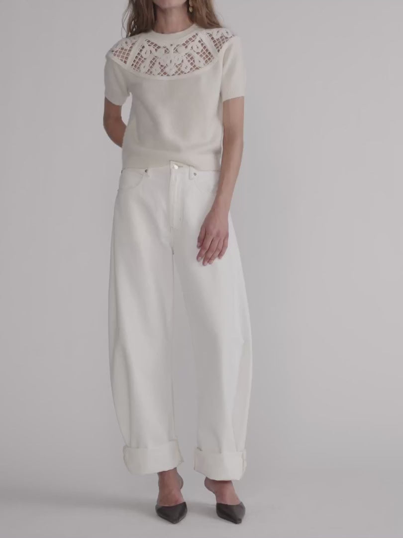 FRAME Denim The Bubble - Au Natural Clean