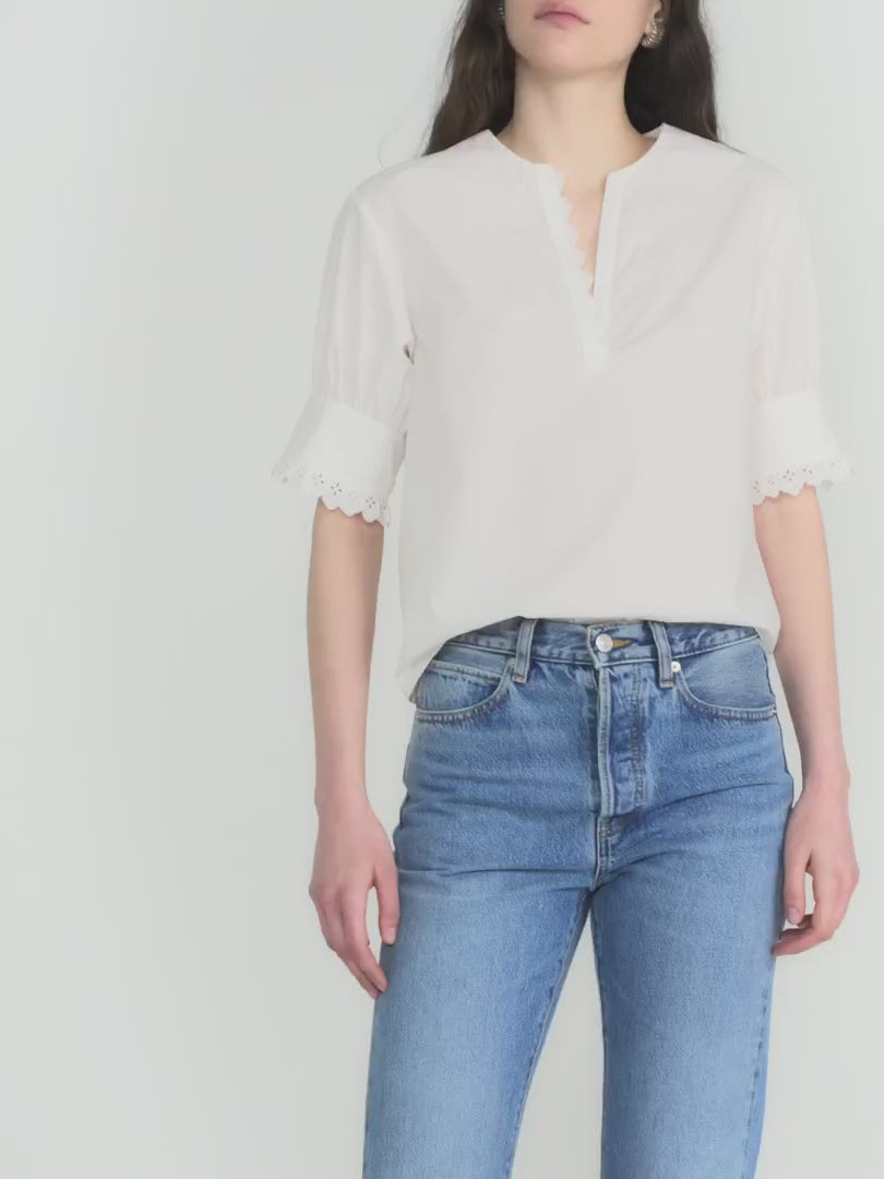 FRAME Denim The Lax - Dew Raw Fray