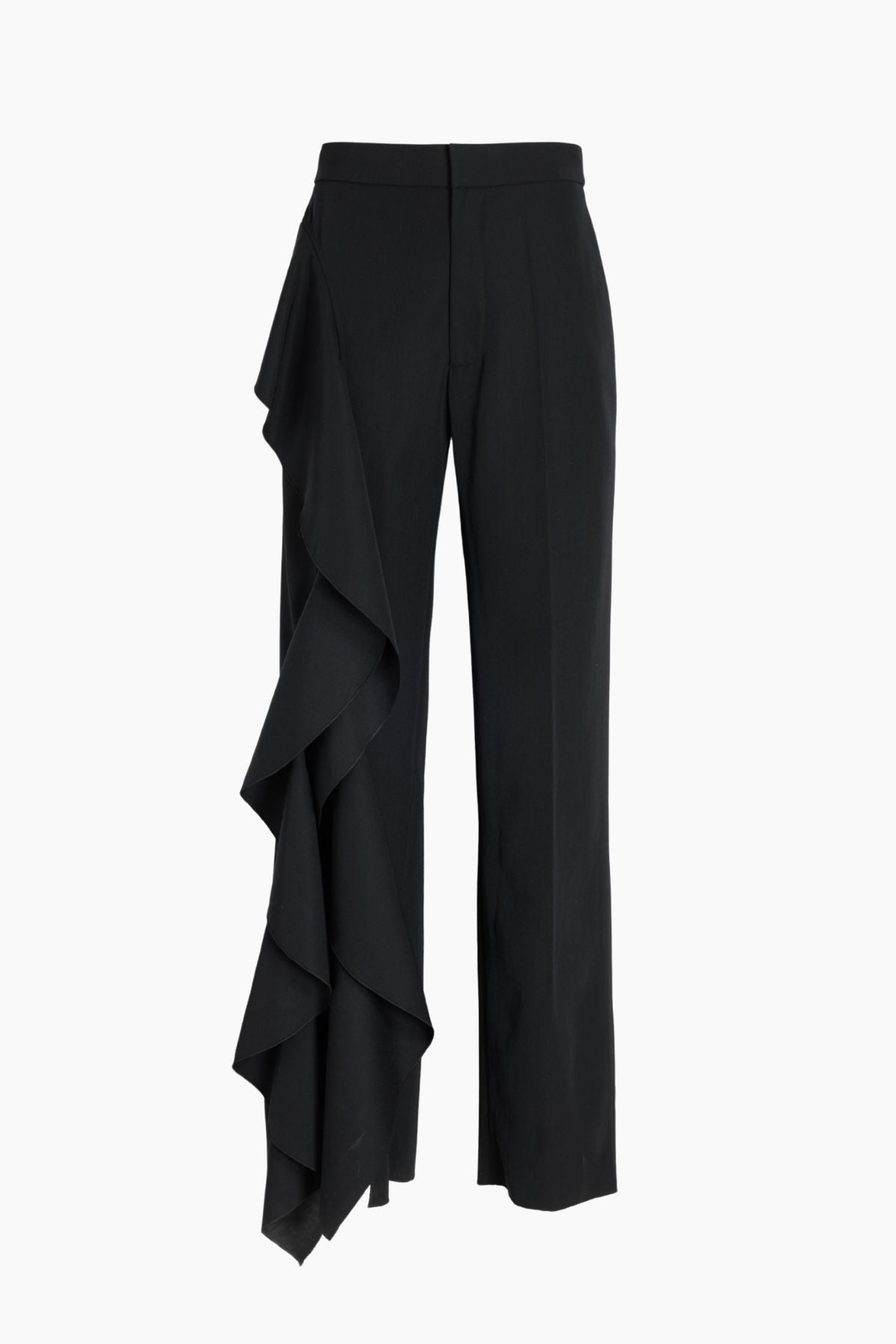 Proenza Schouler Alba Ruffle Pant - Black