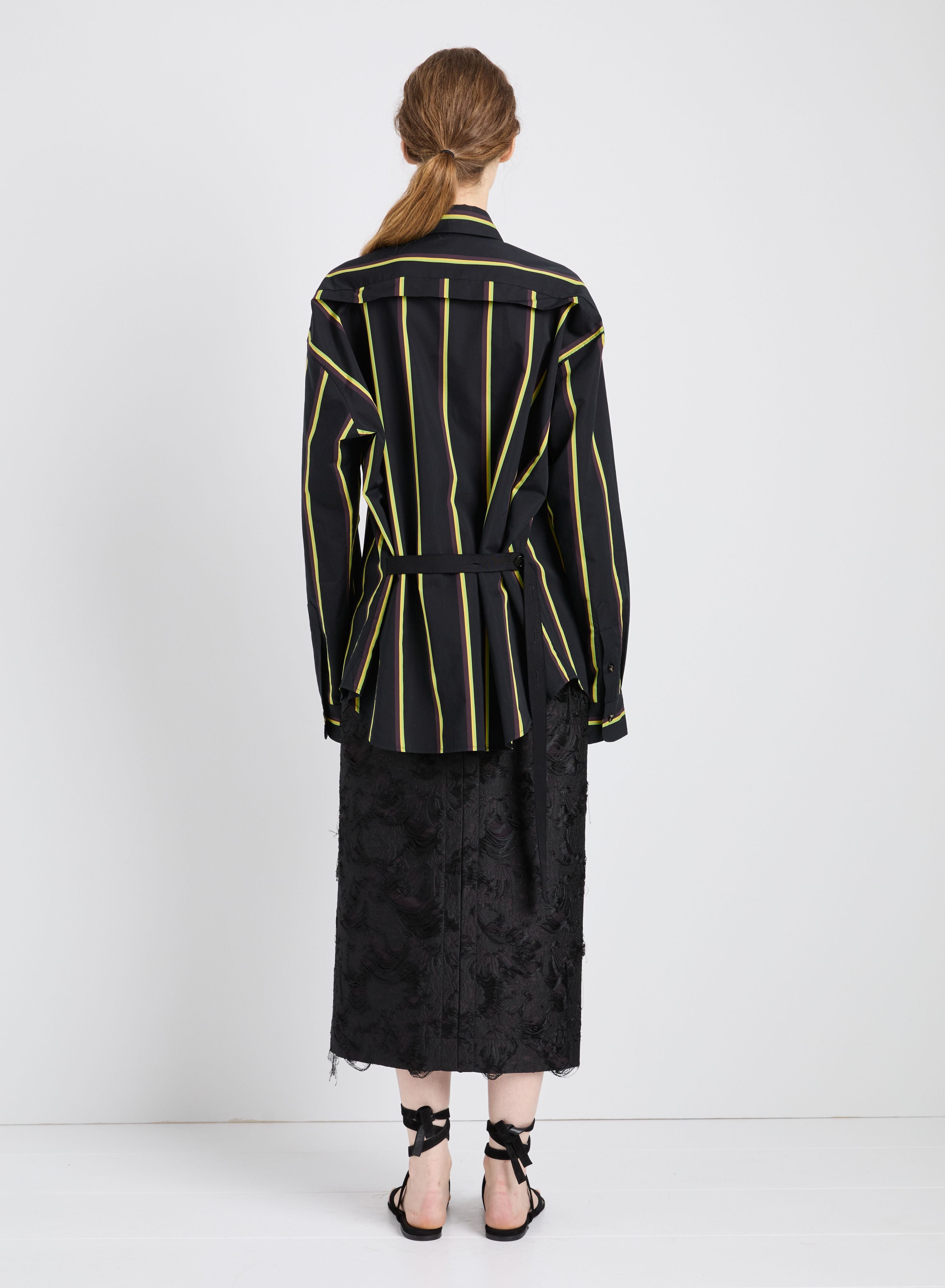 Proenza Schouler Alia Top - Black Multi