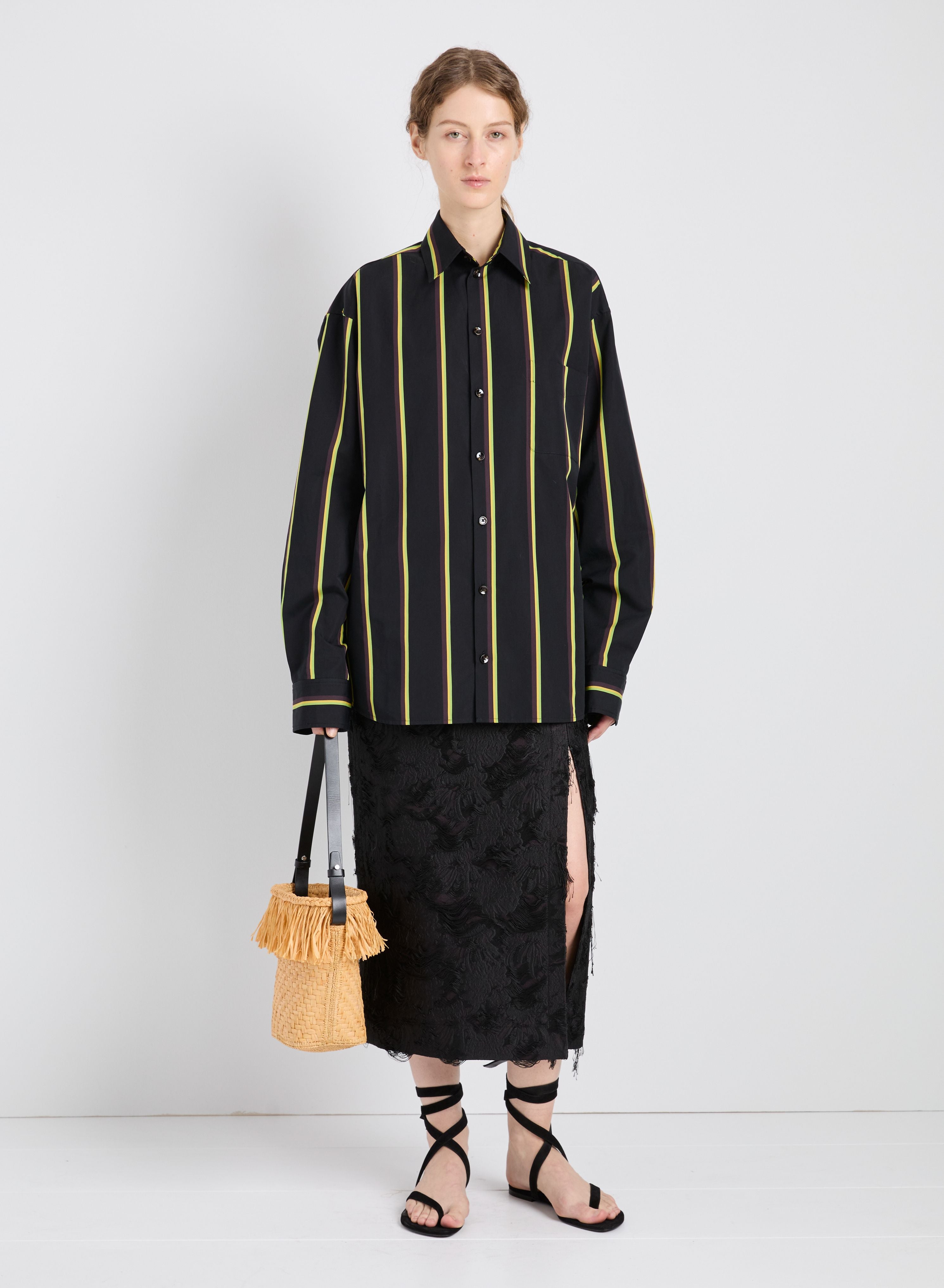 Proenza Schouler Alia Top - Black Multi