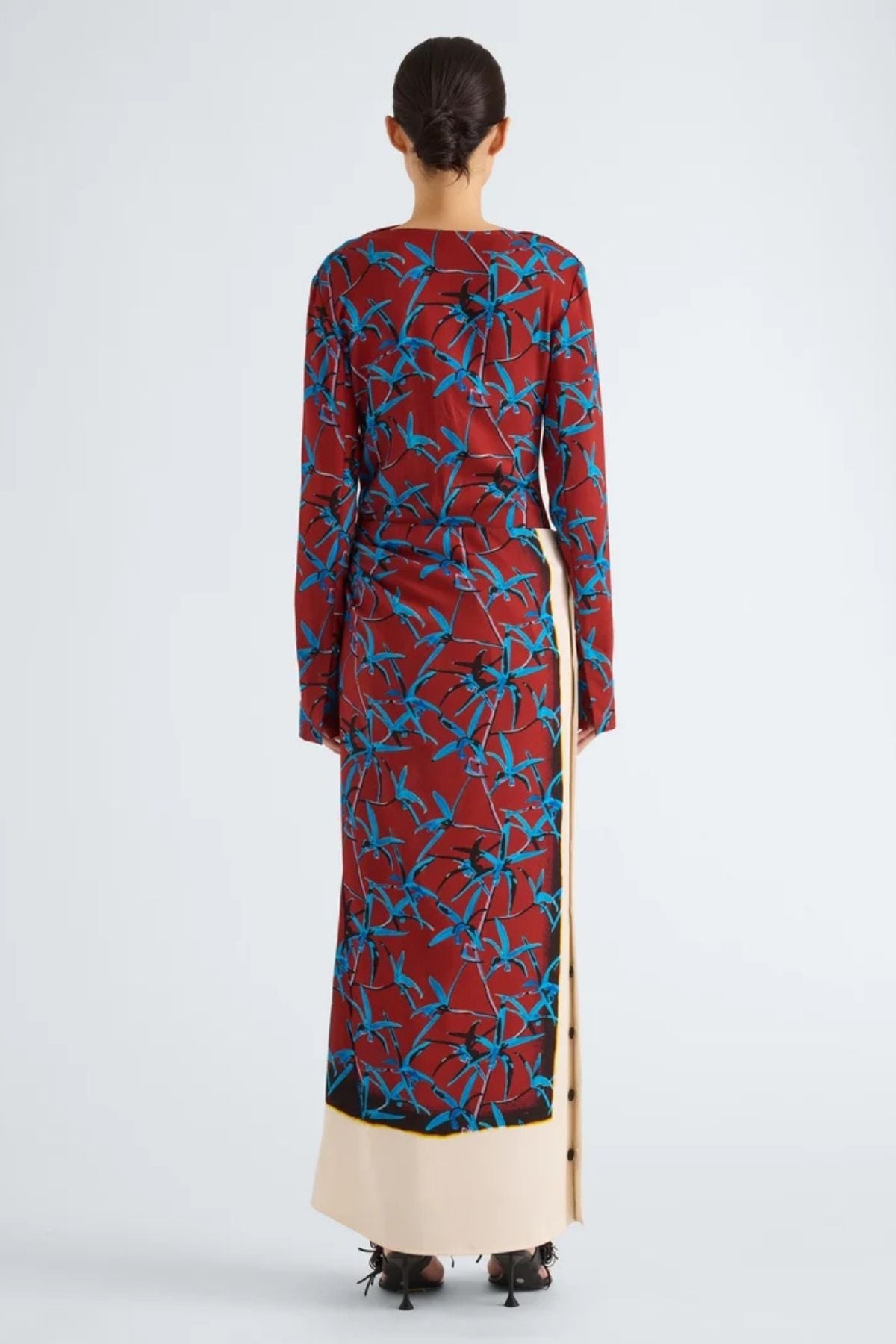 Proenza Schouler Anais Skirt - Madder Multi
