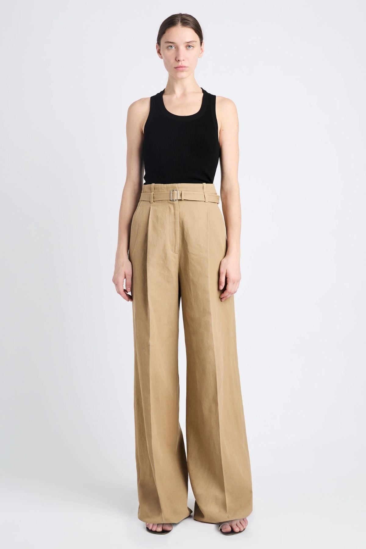 Proenza Schouler Dana Pant - Hazelnut