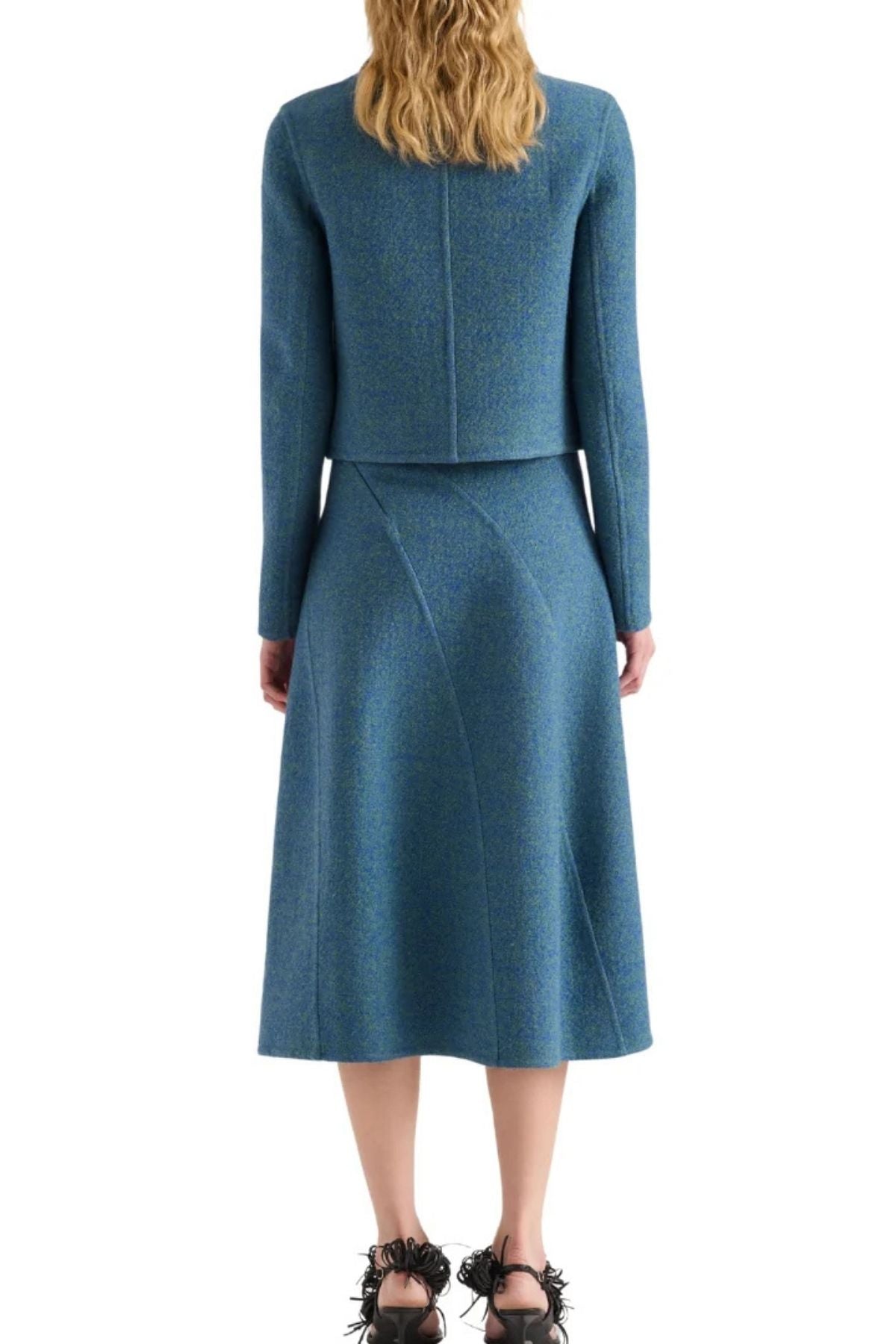 Proenza Schouler Gaelle Jacket - Green Midnight Multi