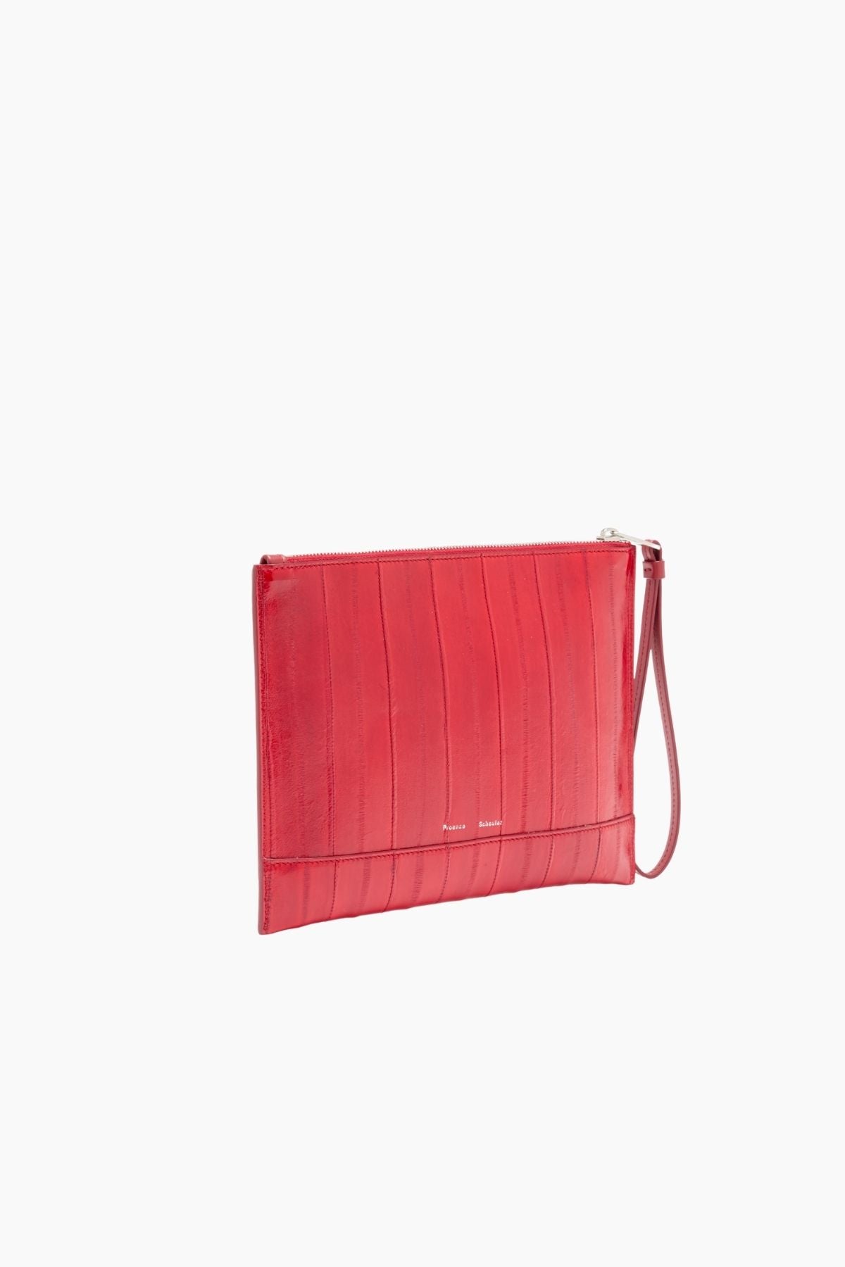 Proenza Schouler Hex Zip Pouch in Eel - Red