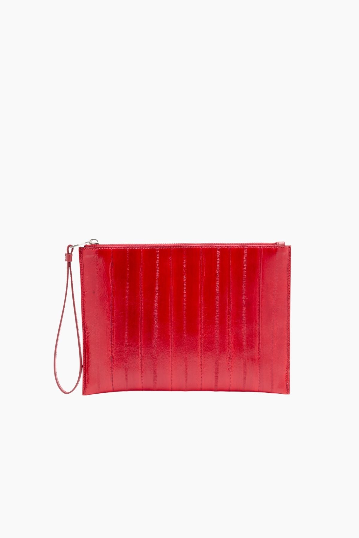 Proenza Schouler Hex Zip Pouch in Eel - Red