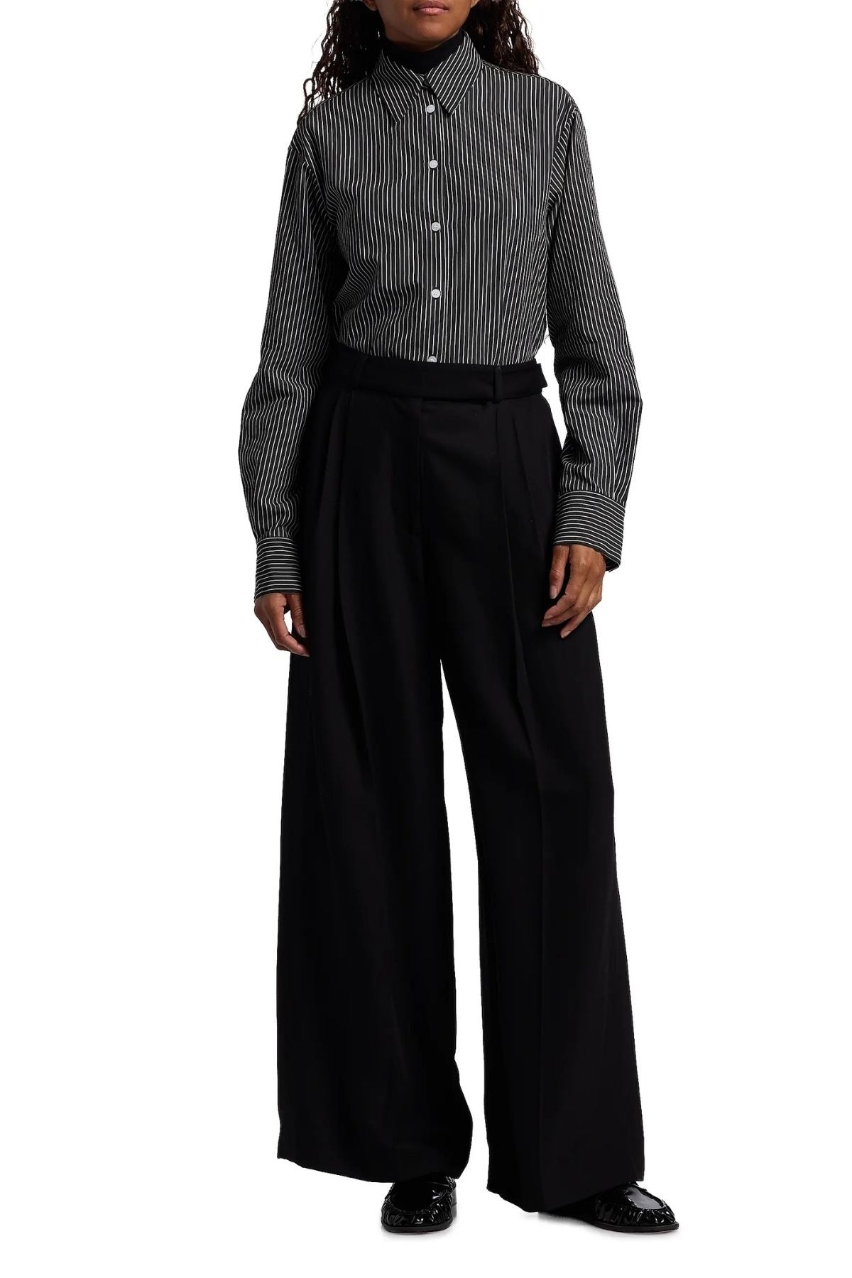 Proenza Schouler Lynsey Top - Black/ White