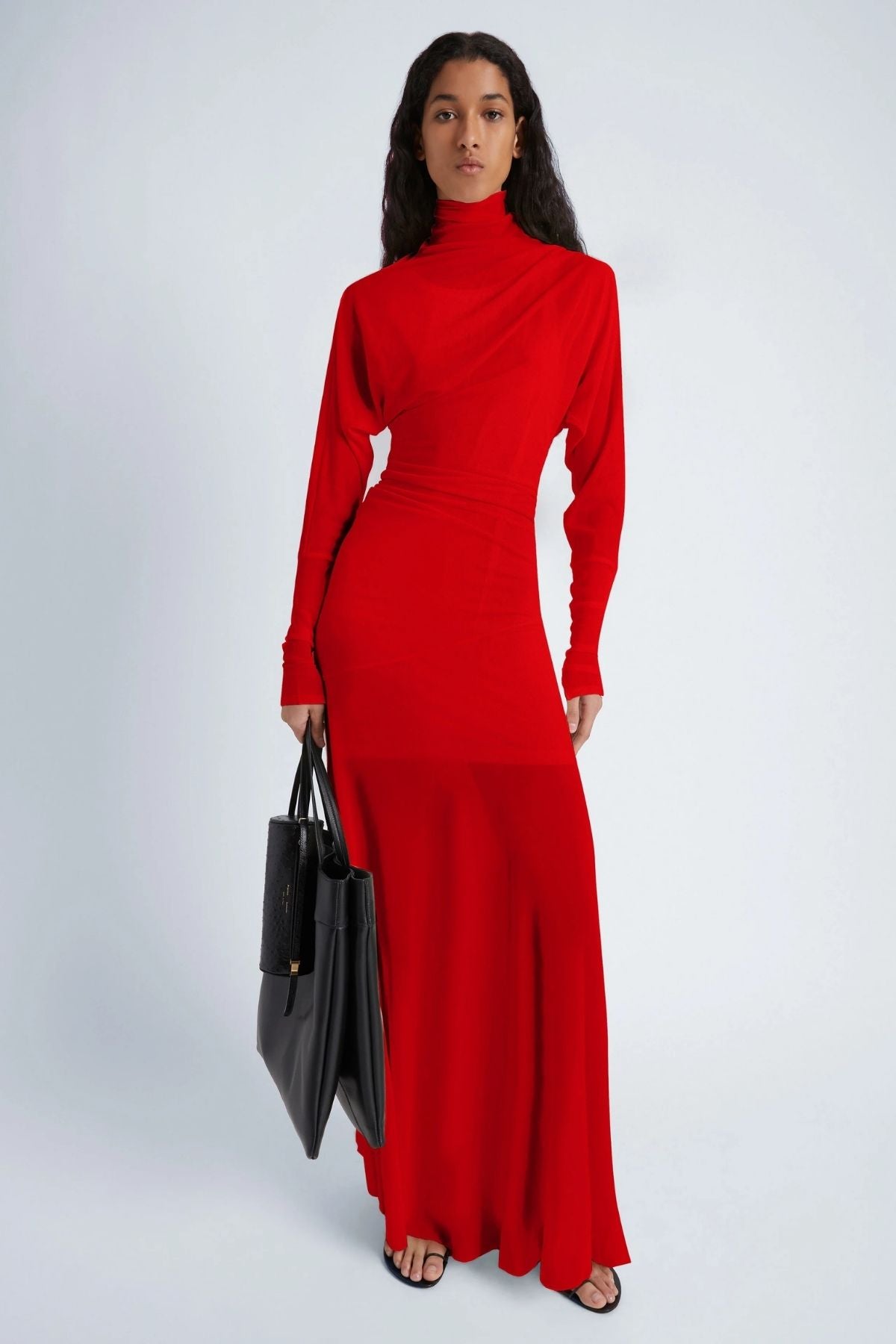 Proenza Schouler Paula Dress Red - Main Image