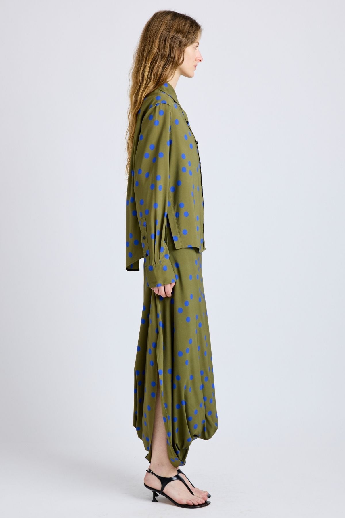 Proenza Schouler Paz Shirt - Fatigue Multi