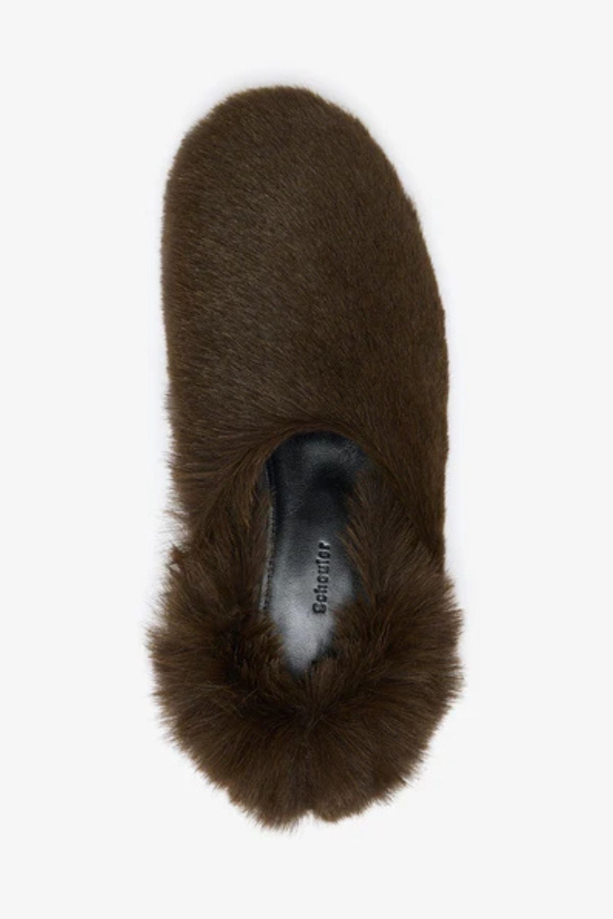Proenza Schouler Ruched Tee Slippers - Chocolate