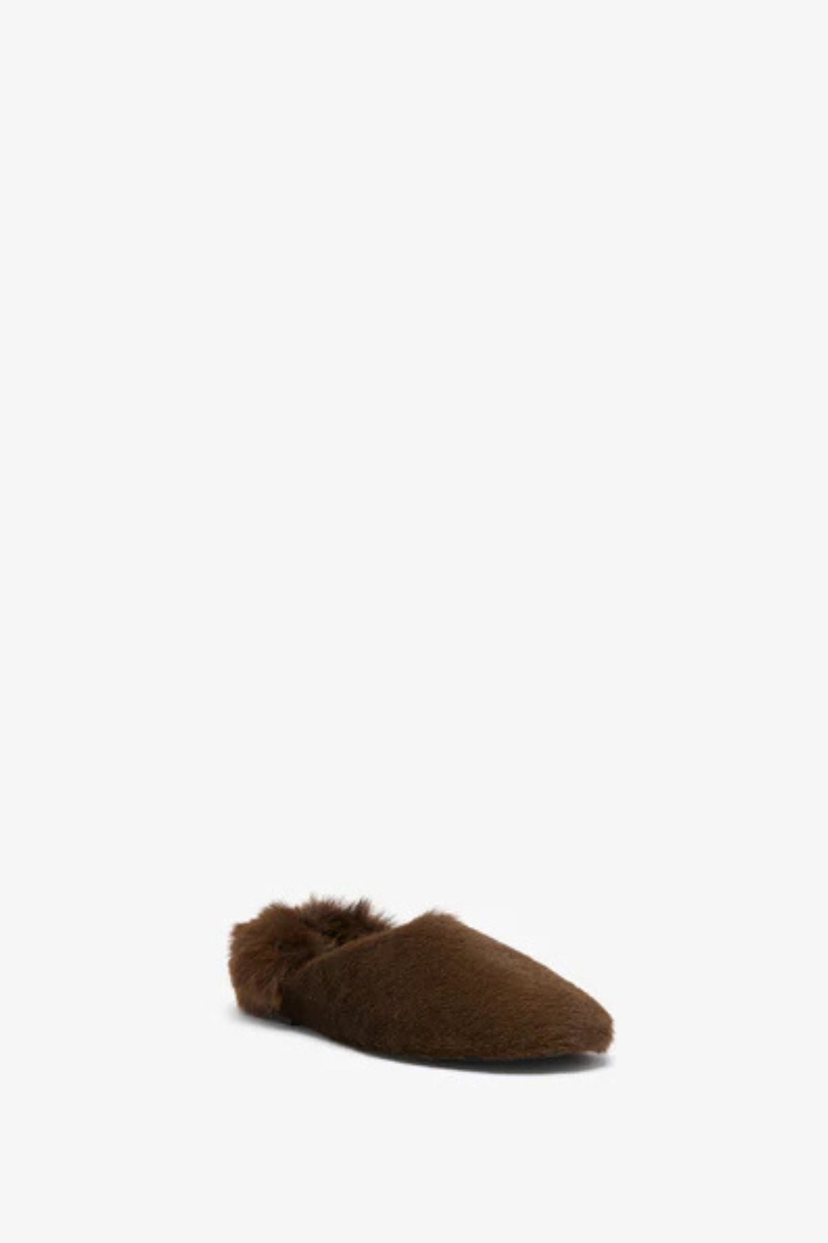 Proenza Schouler Ruched Tee Slippers - Chocolate