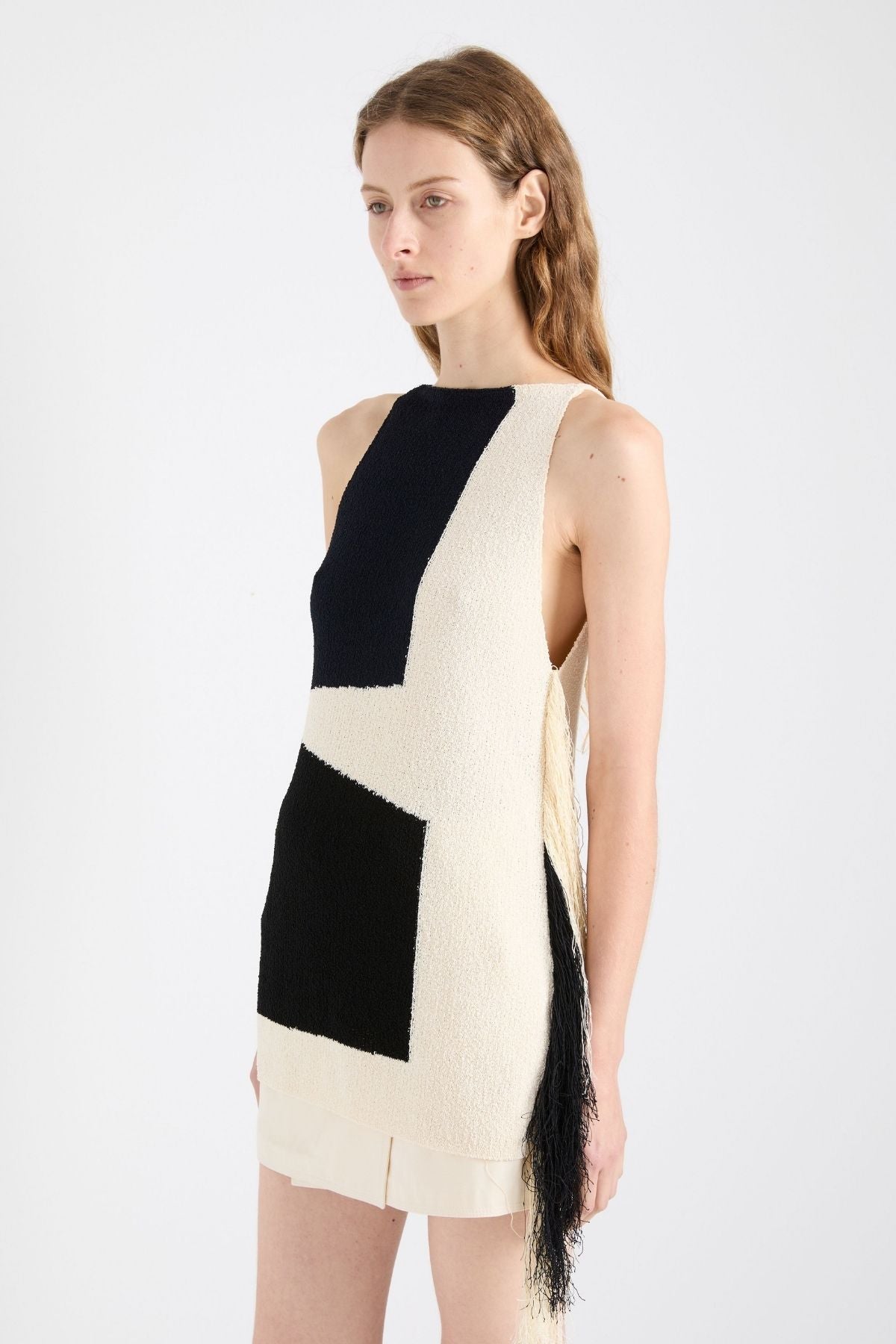 Proenza Schouler Saskia Top - Sand Multi