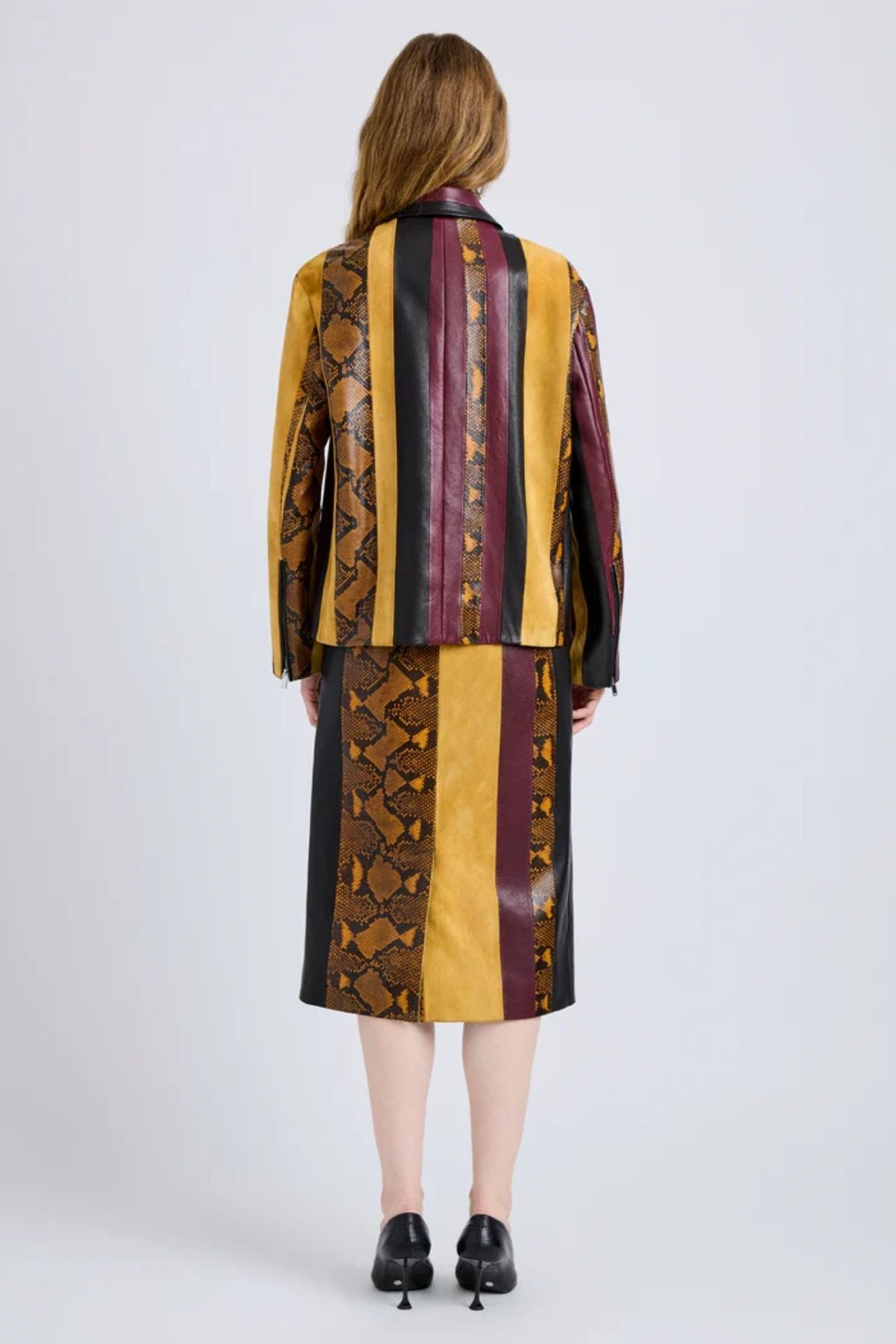 Proenza Schouler Sirine Skirt - Gold Multi