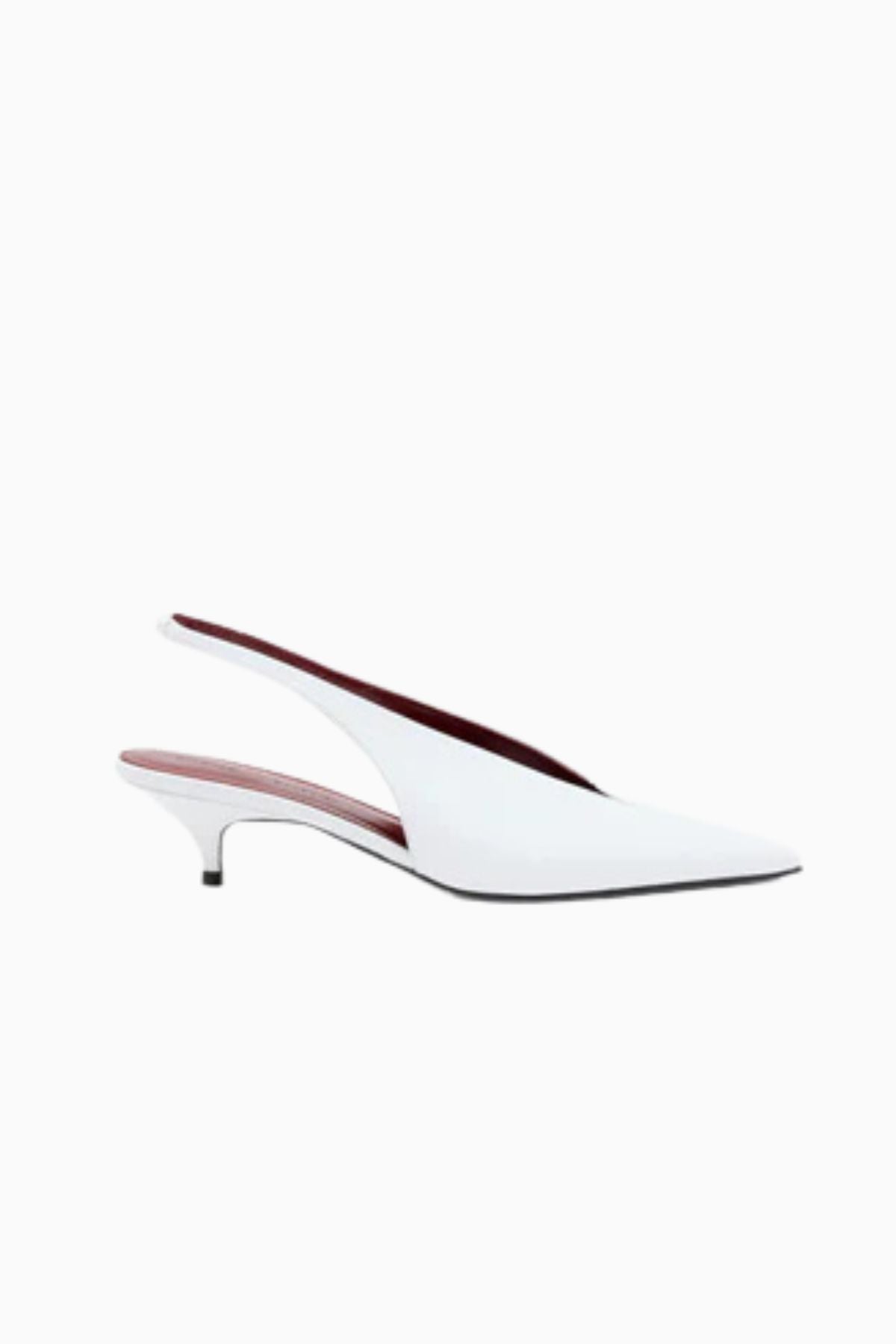 Proenza Schouler Slash Slingbacks - White