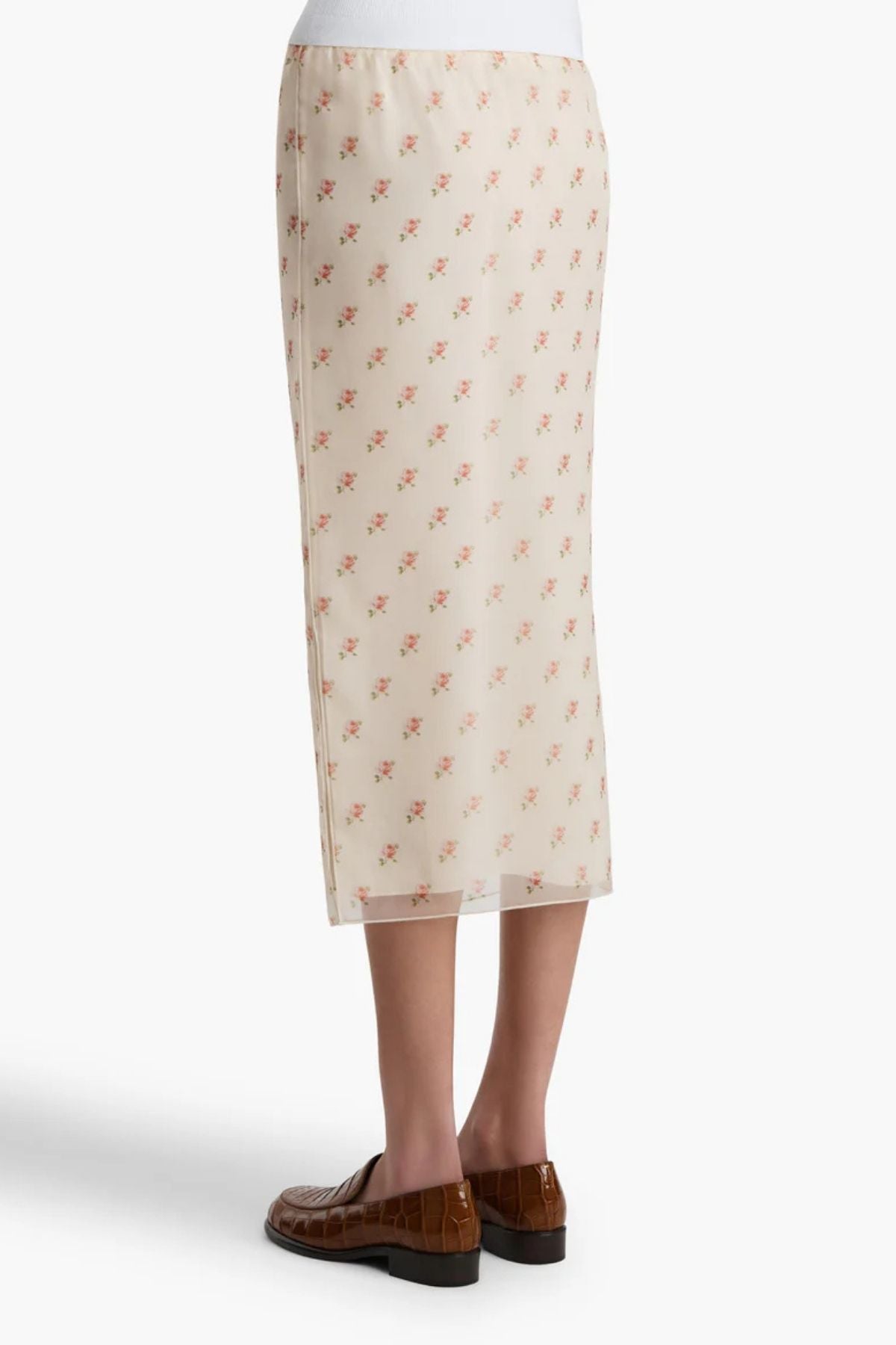KHAITE Sydni Skirt - Soft Pink