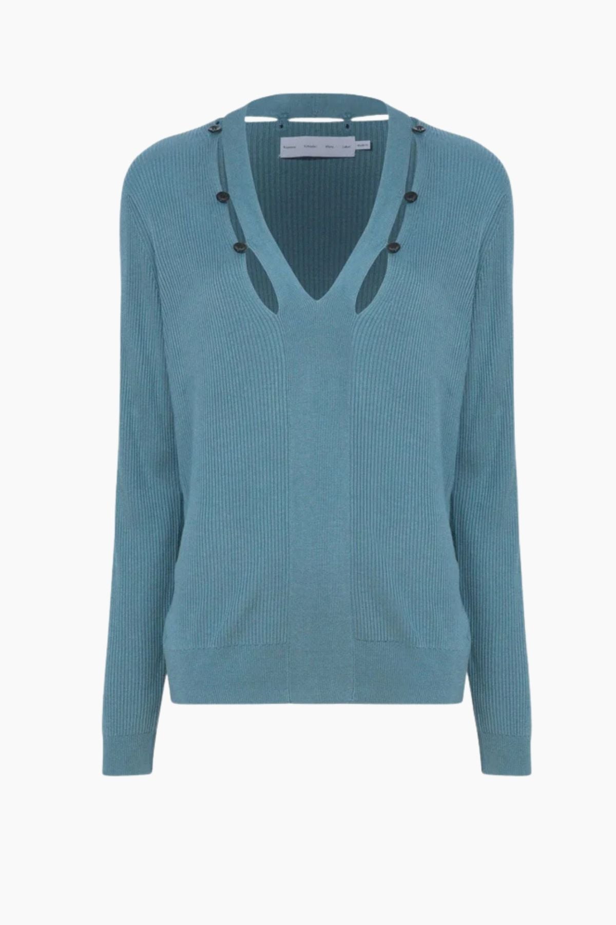 Proenza Schouler White Label Elsie Knit Sweater - Juniper