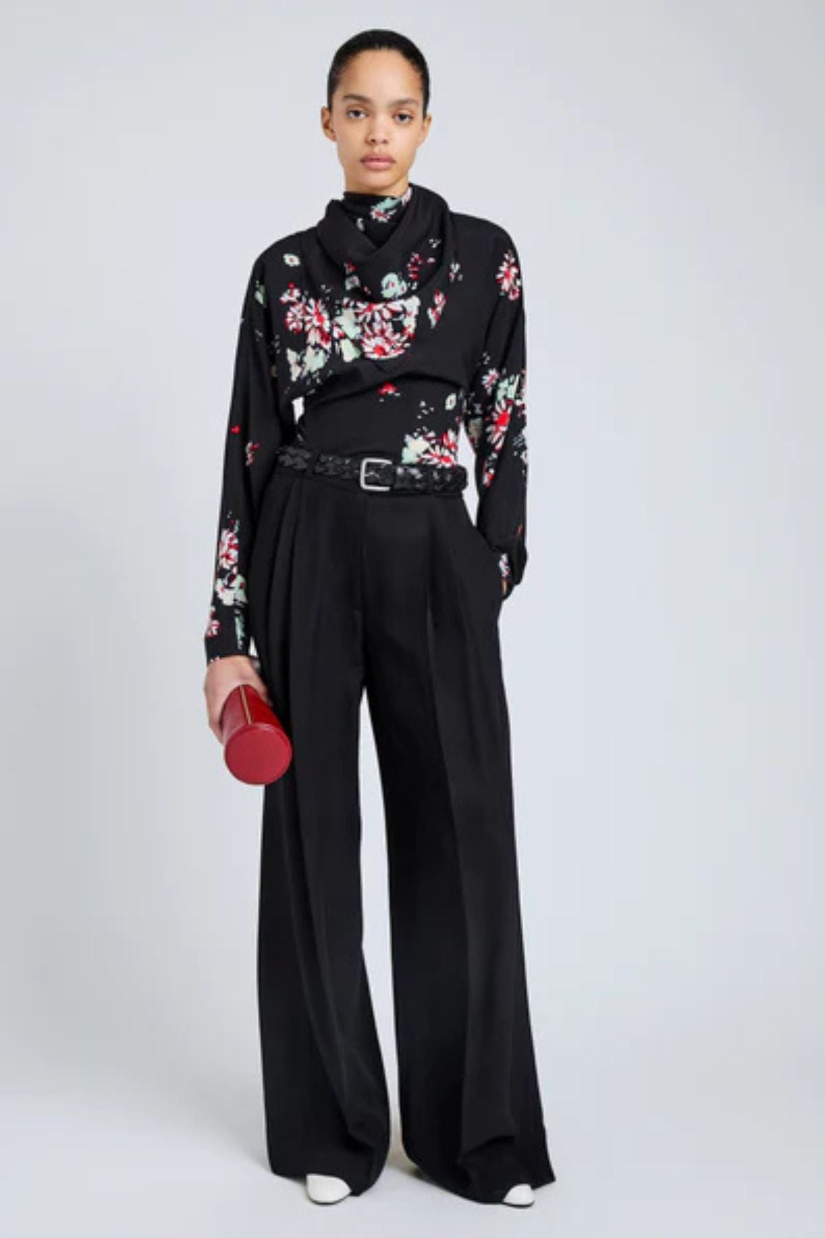 Proenza Schouler Ysabelle Top - Black Multi