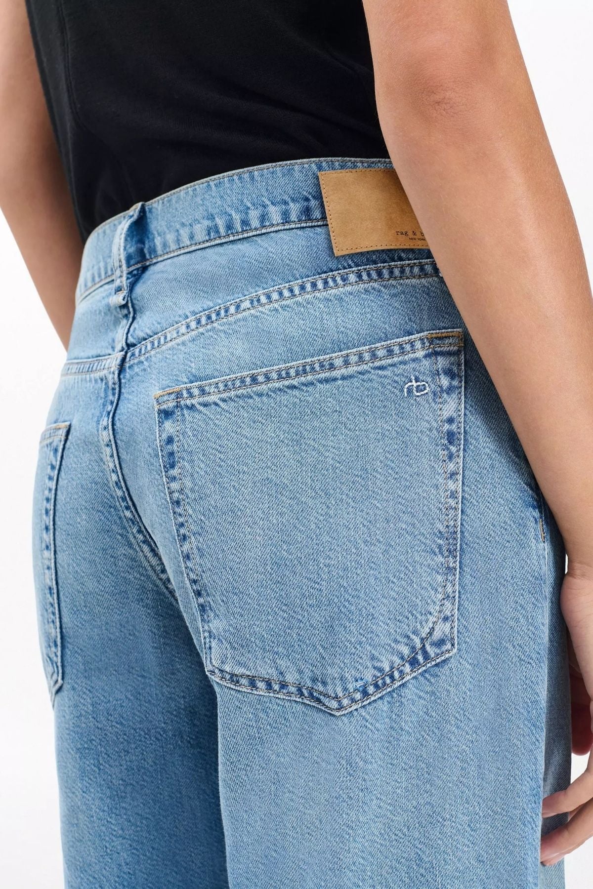 Rag & Bone Saige Ankle Relaxed Jeans - Ludlow