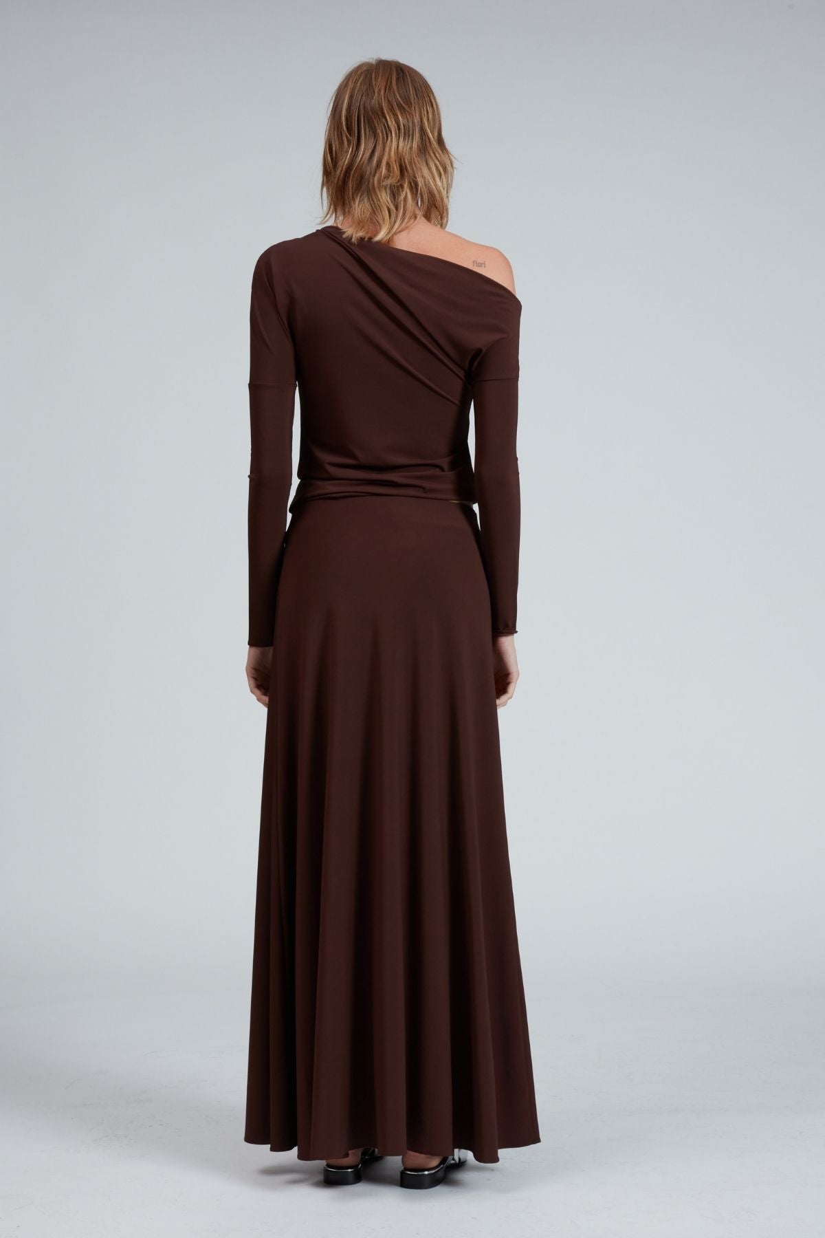 Rag & Bone Anya Maxi Skirt - Chocolate