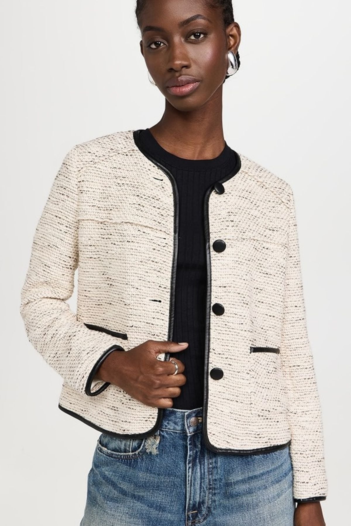 Rag & Bone Mirabelle Italian Tweed Jacket - Ivory – GRACE Melbourne