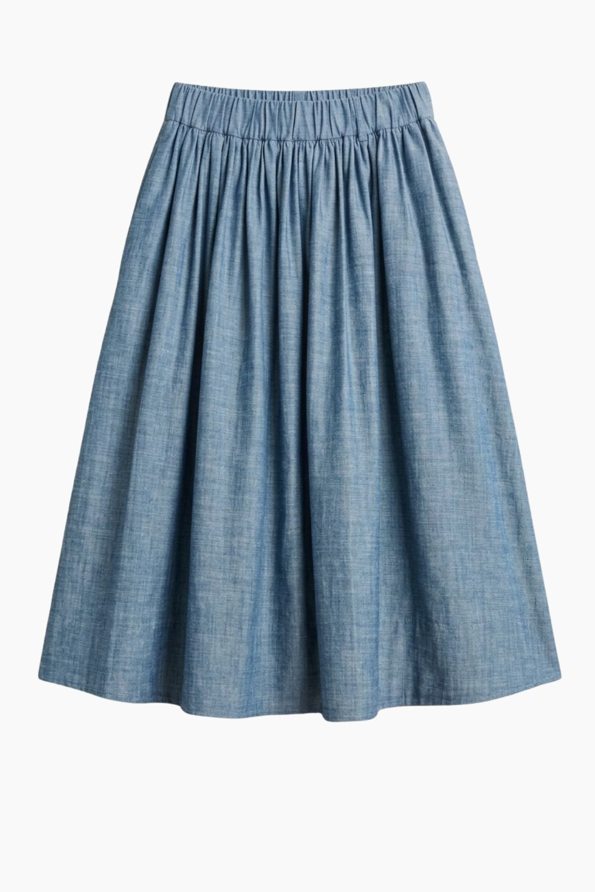 Rika Studios Apollonia Skirt Chambray - Indigo